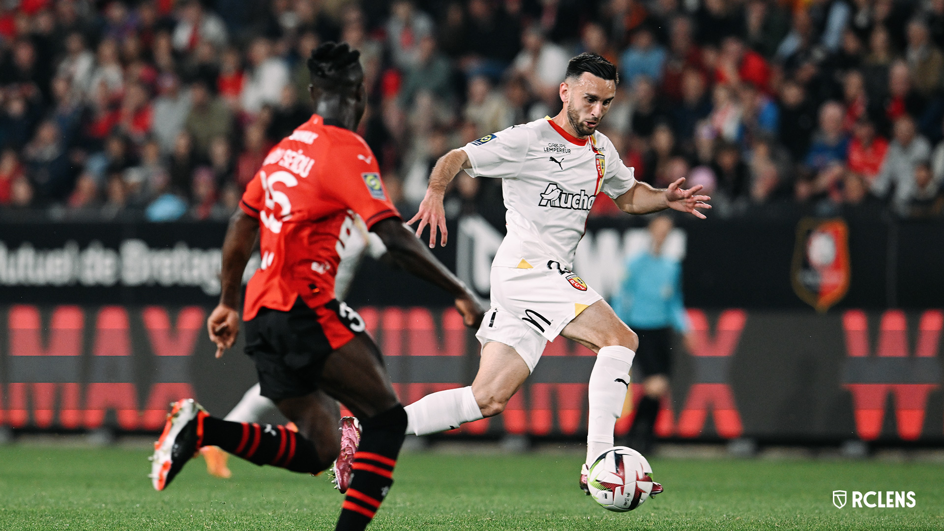 Stade Rennais FC-RC Lens Adrien Thomasson