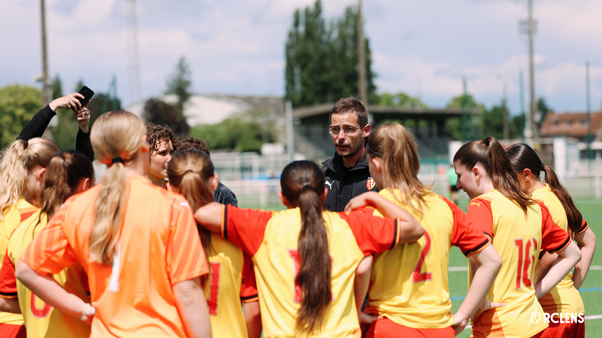 Arnaud Joseph RC Lens Féminin RC Elles