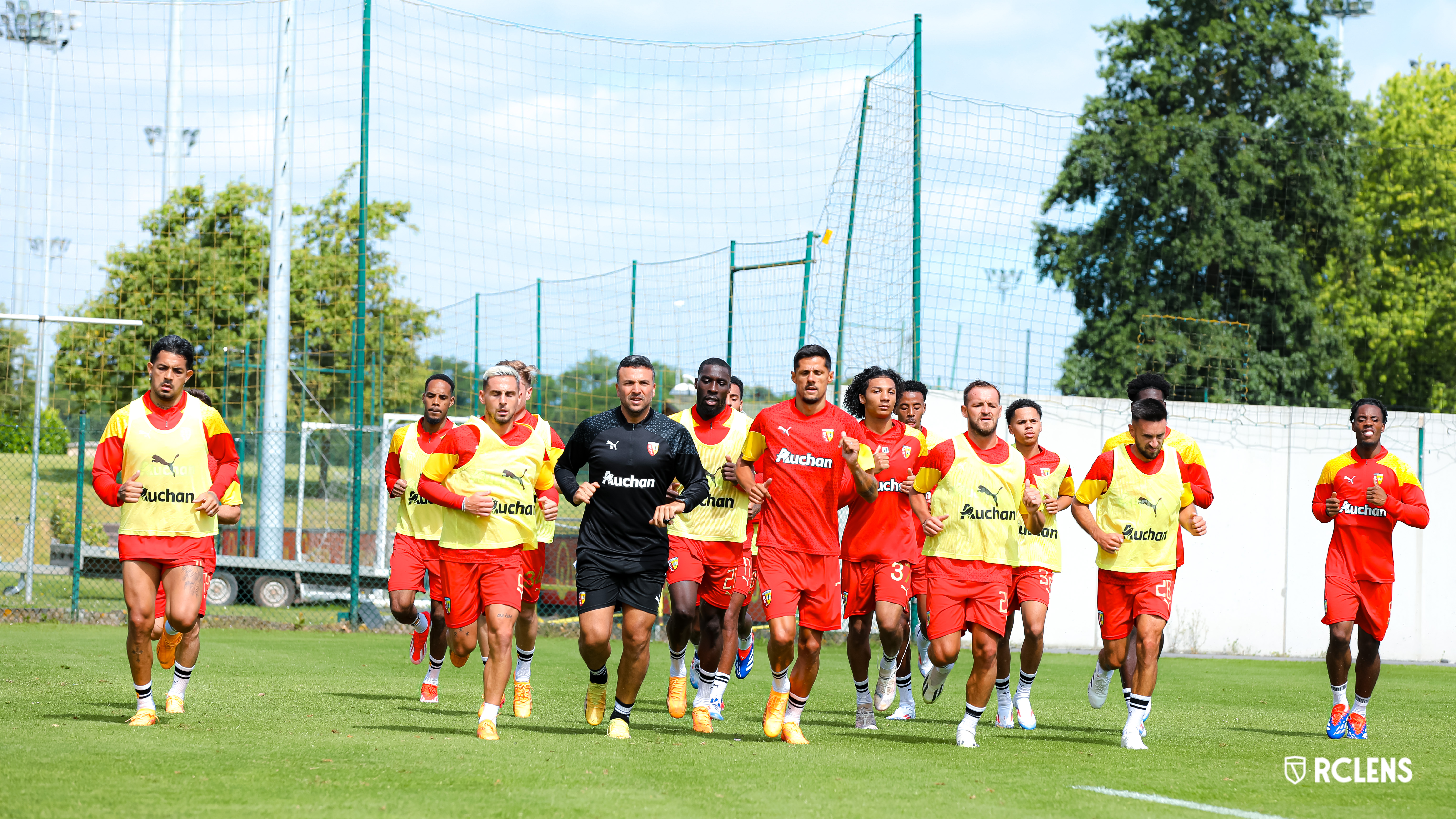 Programme préparation estivale RC Lens 