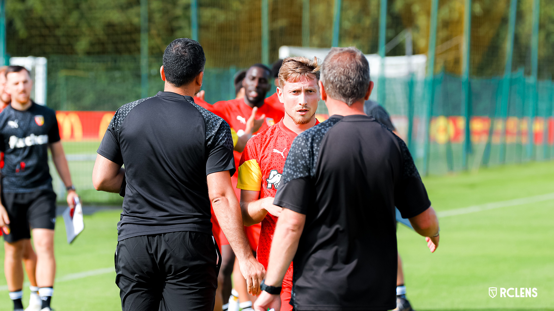 Premier contrat professionnel pour Tom Pouilly RC Lens Eric Sikora