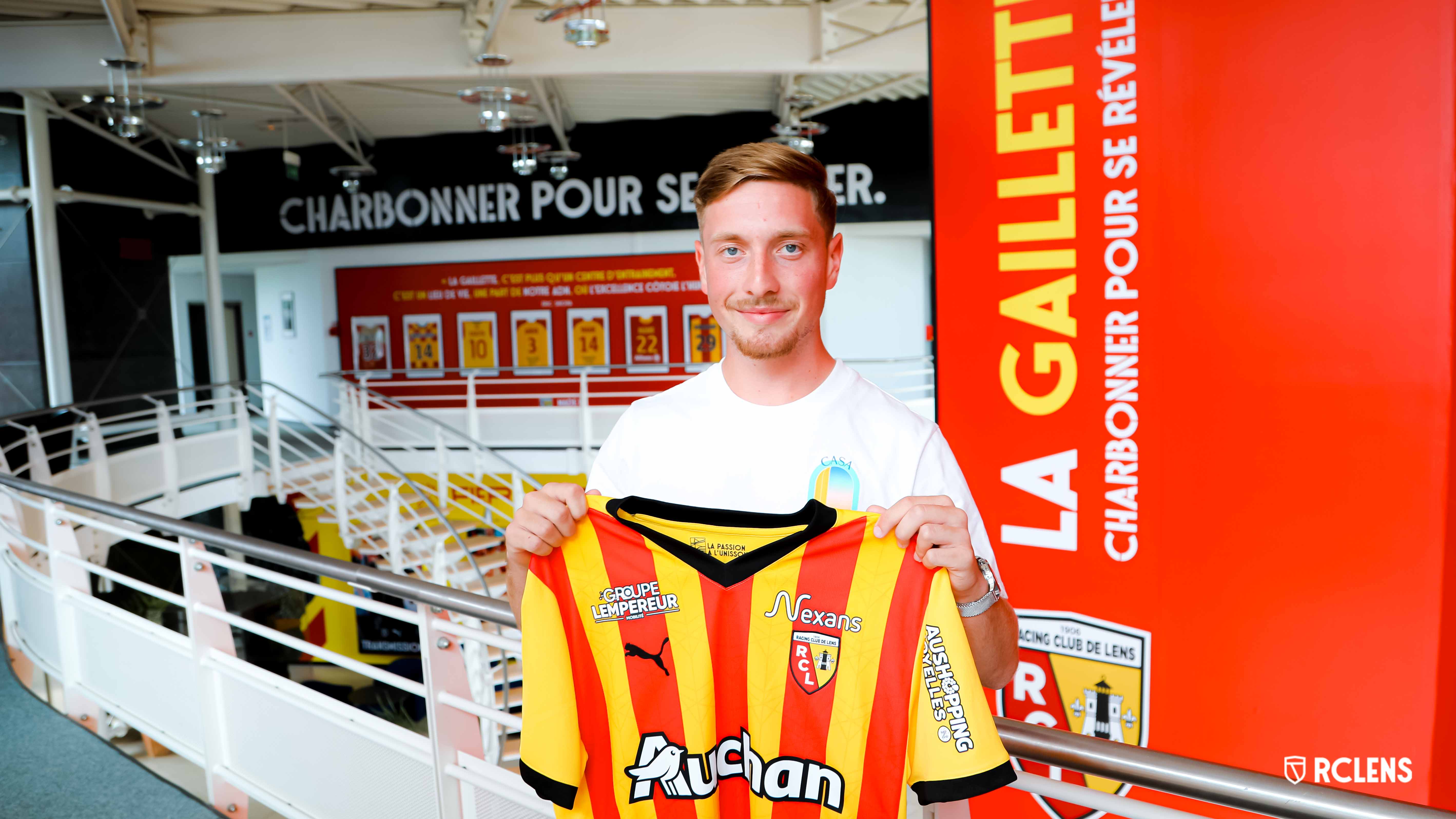 Premier contrat professionnel pour Tom Pouilly RC Lens