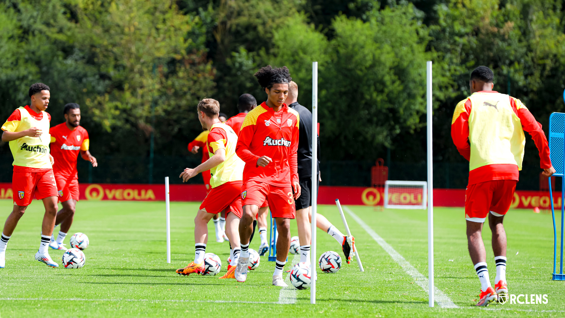 Ismaëlo Ganiou RC Lens Entraînement