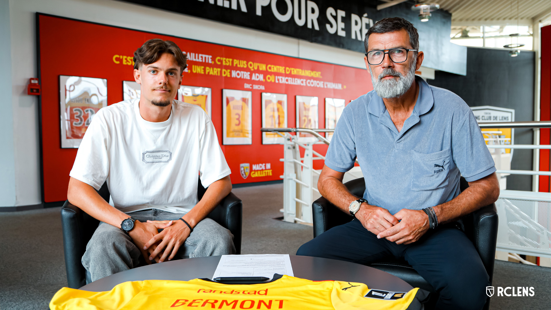 Premier contrat professionnel pour Anthony Bermont RC Lens