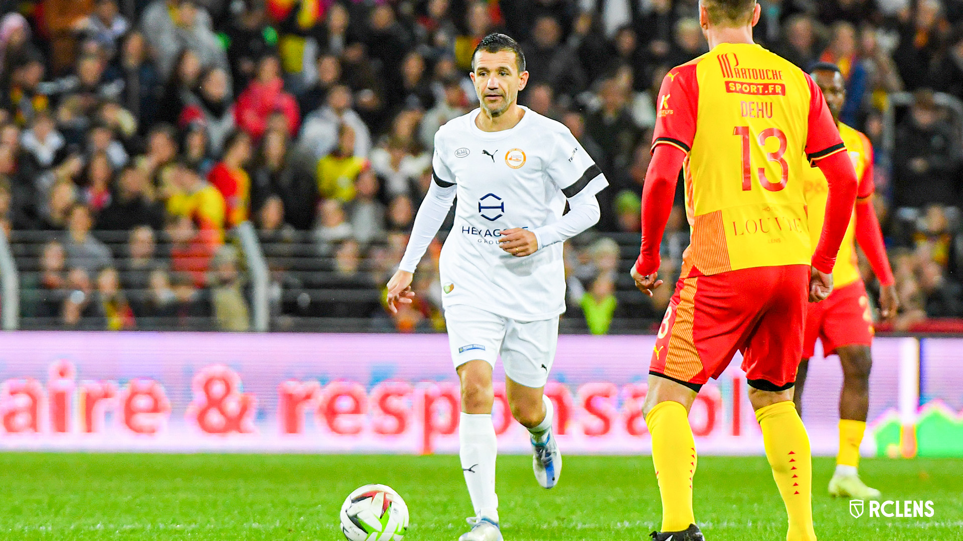 Eric Carrière RC Lens Revanche des Légendes