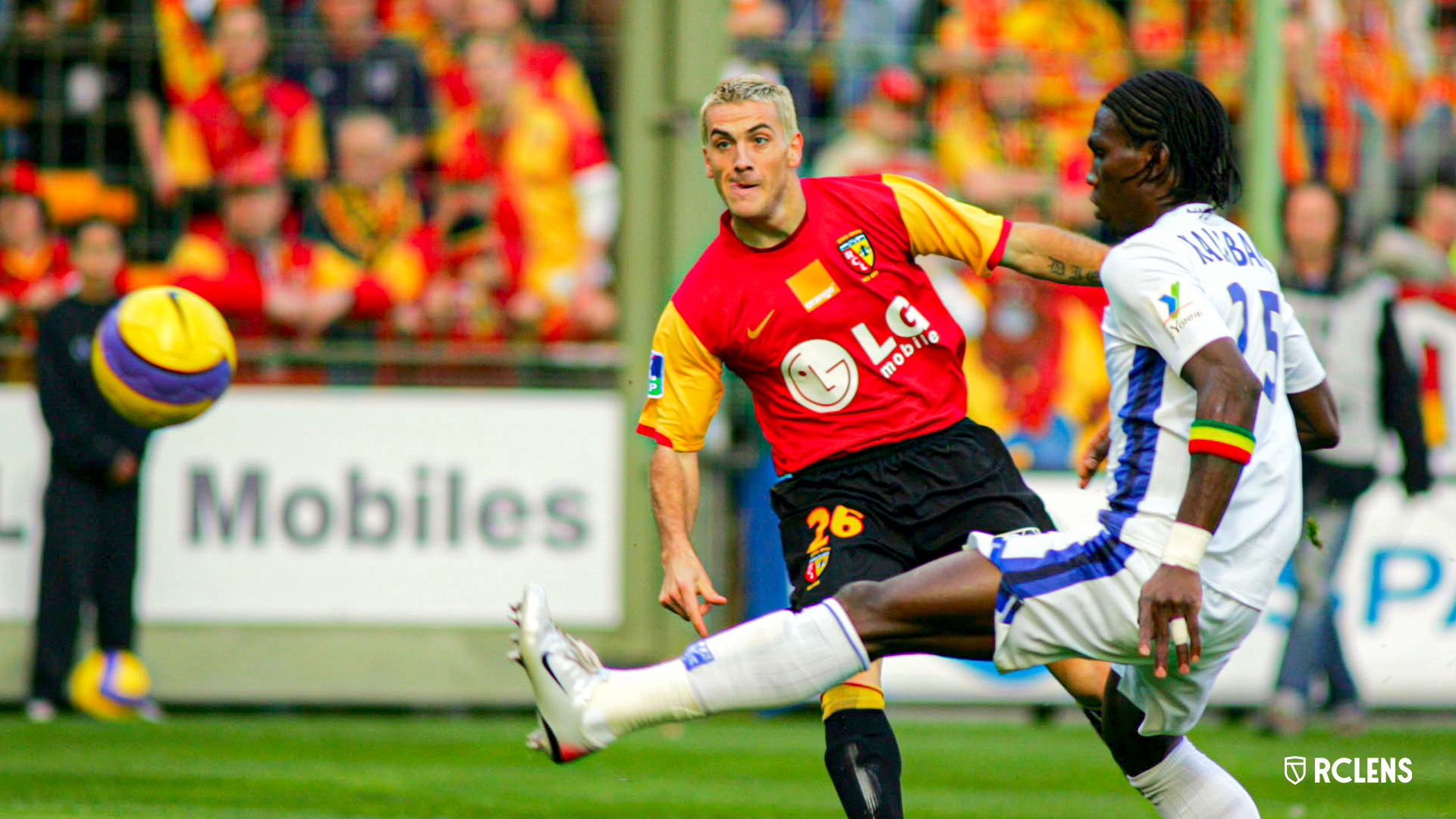 100 ans en Sang et Or : 2006 centaine Yohan Démont RC Lens