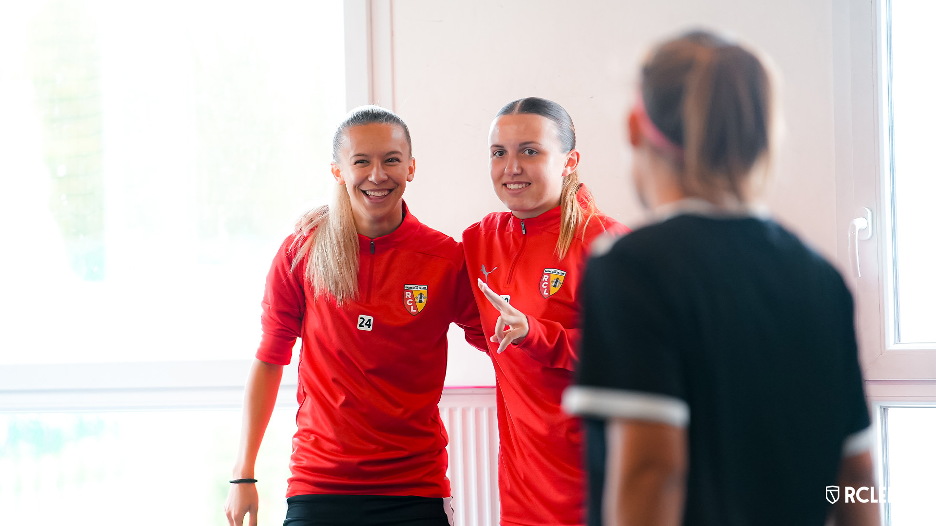 Avant-saison Sarah M'Barek RC Lens Féminin Clara Bertrand Louann Archier