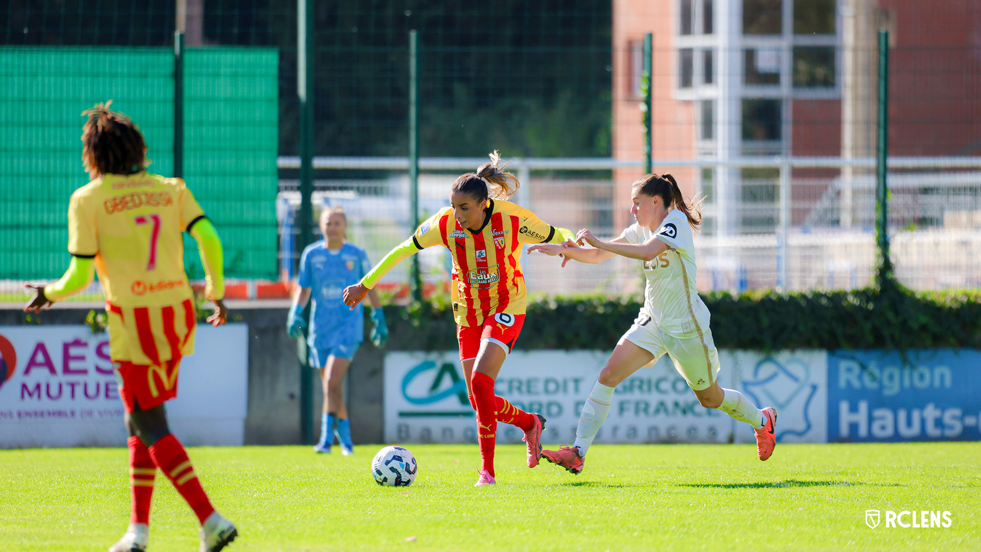 RC Lens Féminin OGC Nice Fatima El Ghazouani