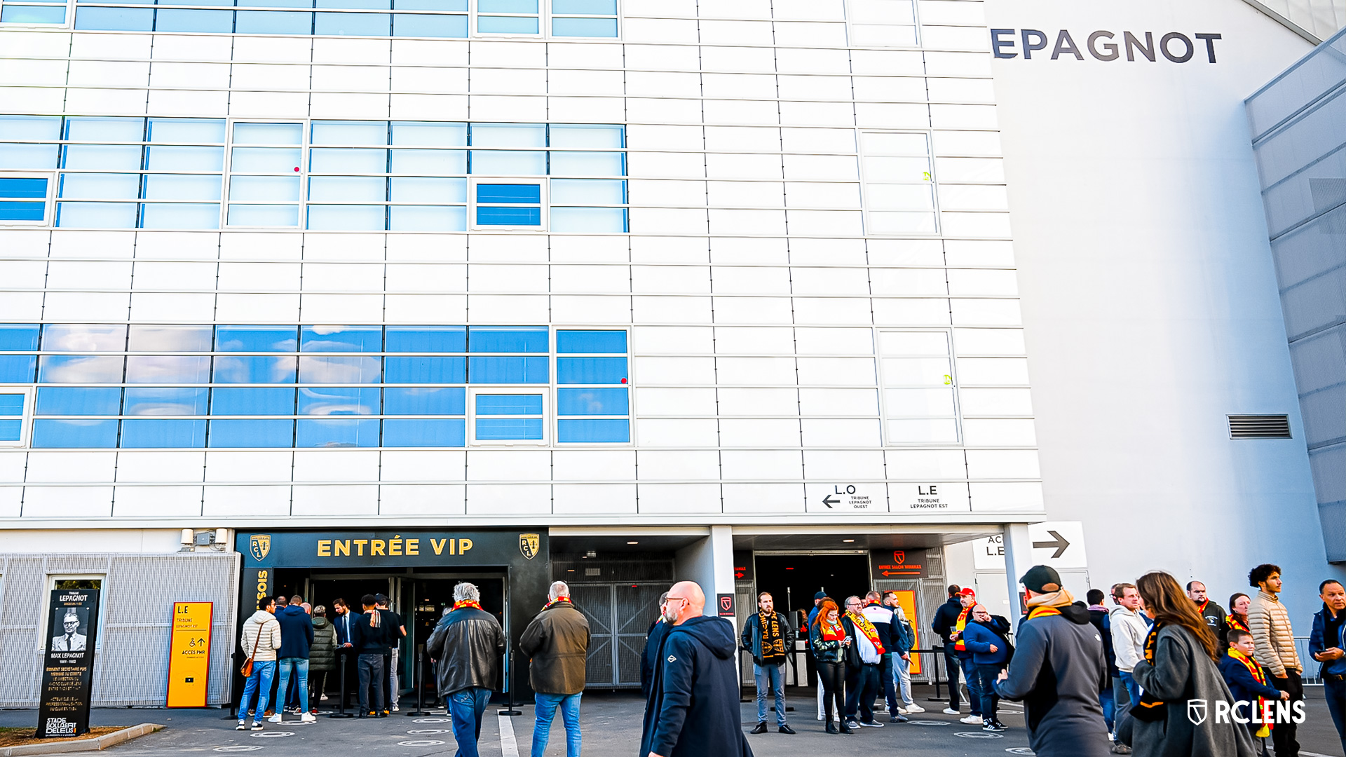 Tribune Lepagnot totem stade Bollaert-Delelis