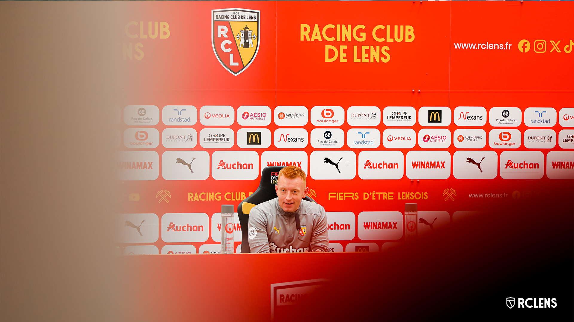 Conférence de presse RC Lens Marseille Will Still