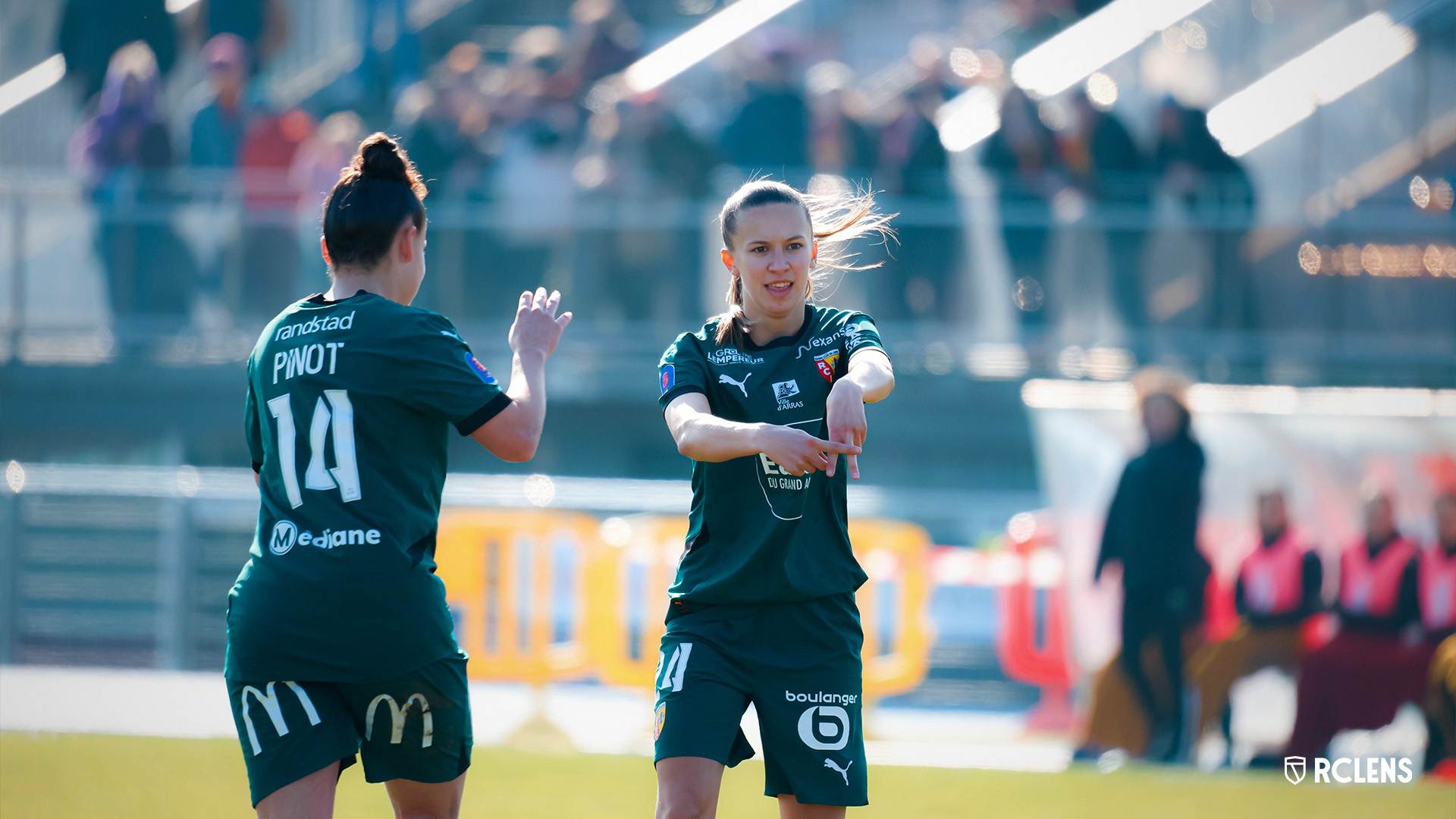 RC Lens Féminin Rodez AF Louann Archier