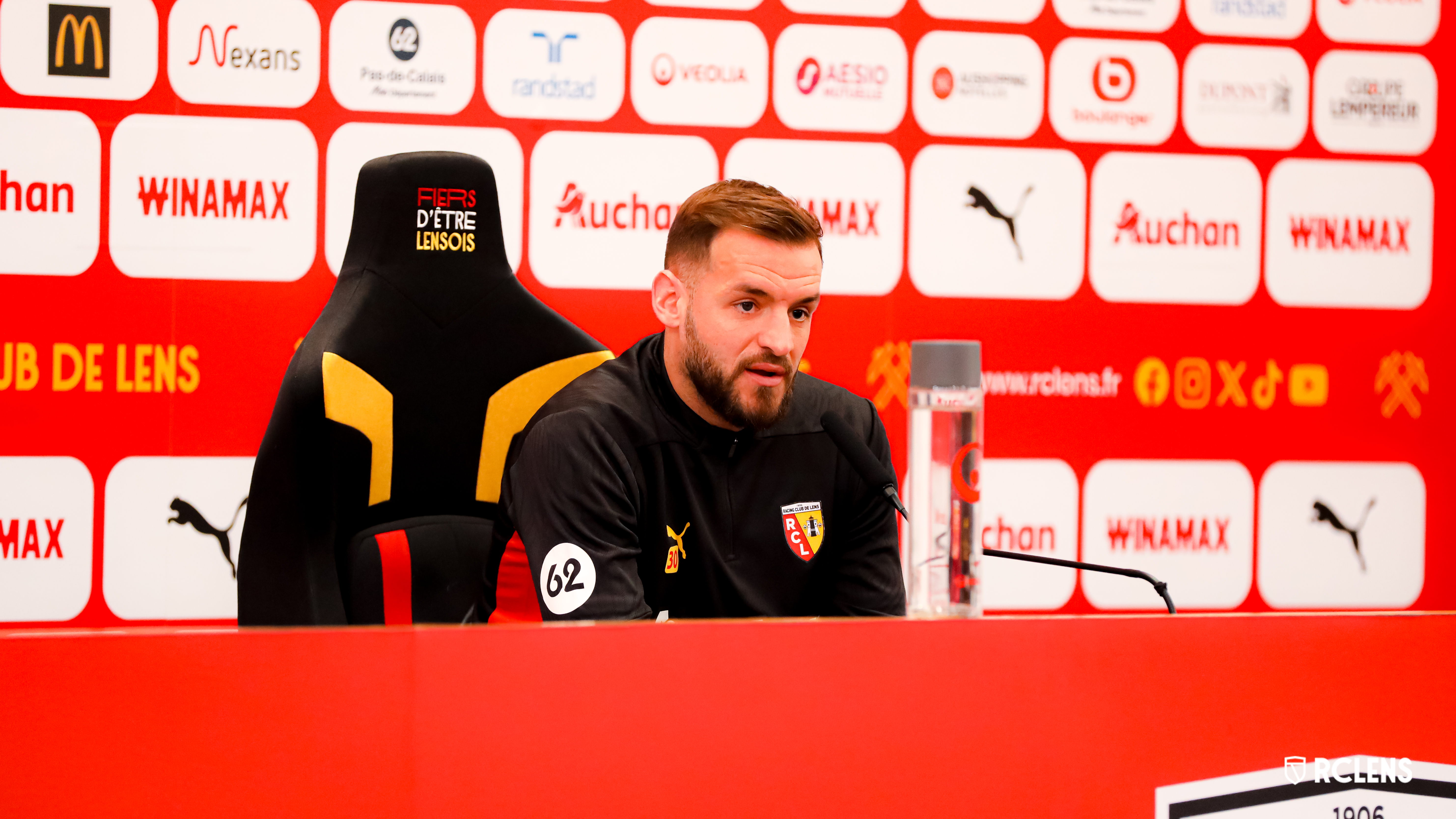 Avant RC Lens-RC Strasbourg Alsace : Jonathan Gradit