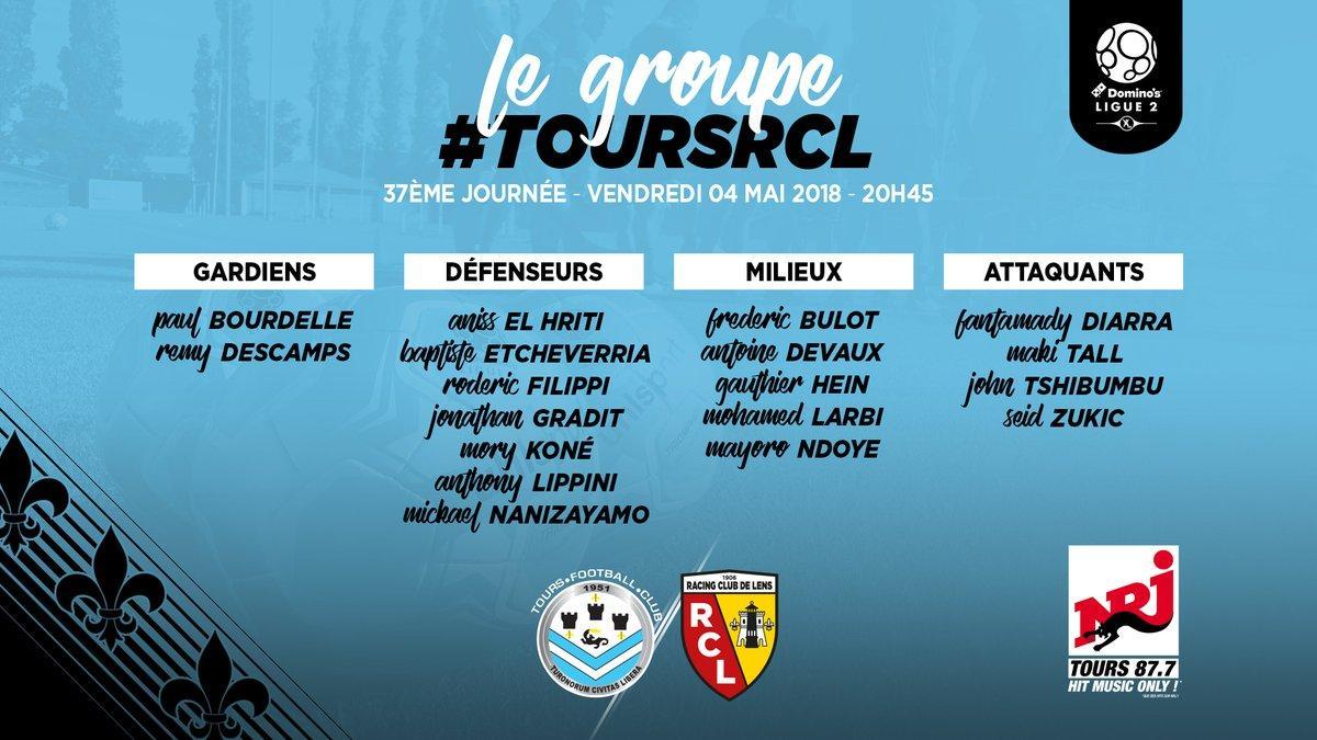 Tours - Lens : le groupe tourangeau