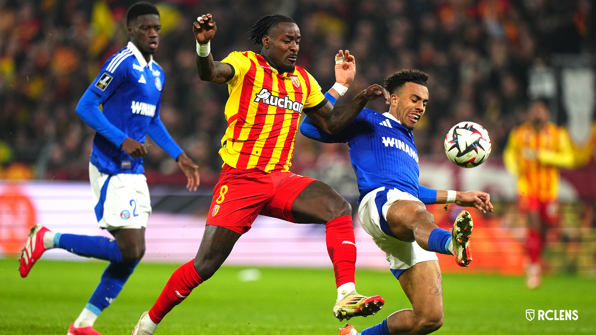 RC lens-RC Strasbourg Alsace : Mbala Nzola