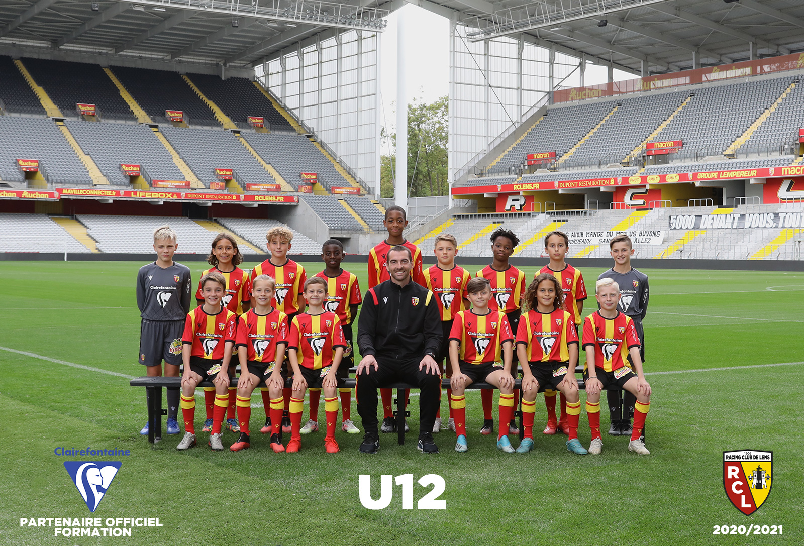 Photo officielle U12 saison 2020/2021