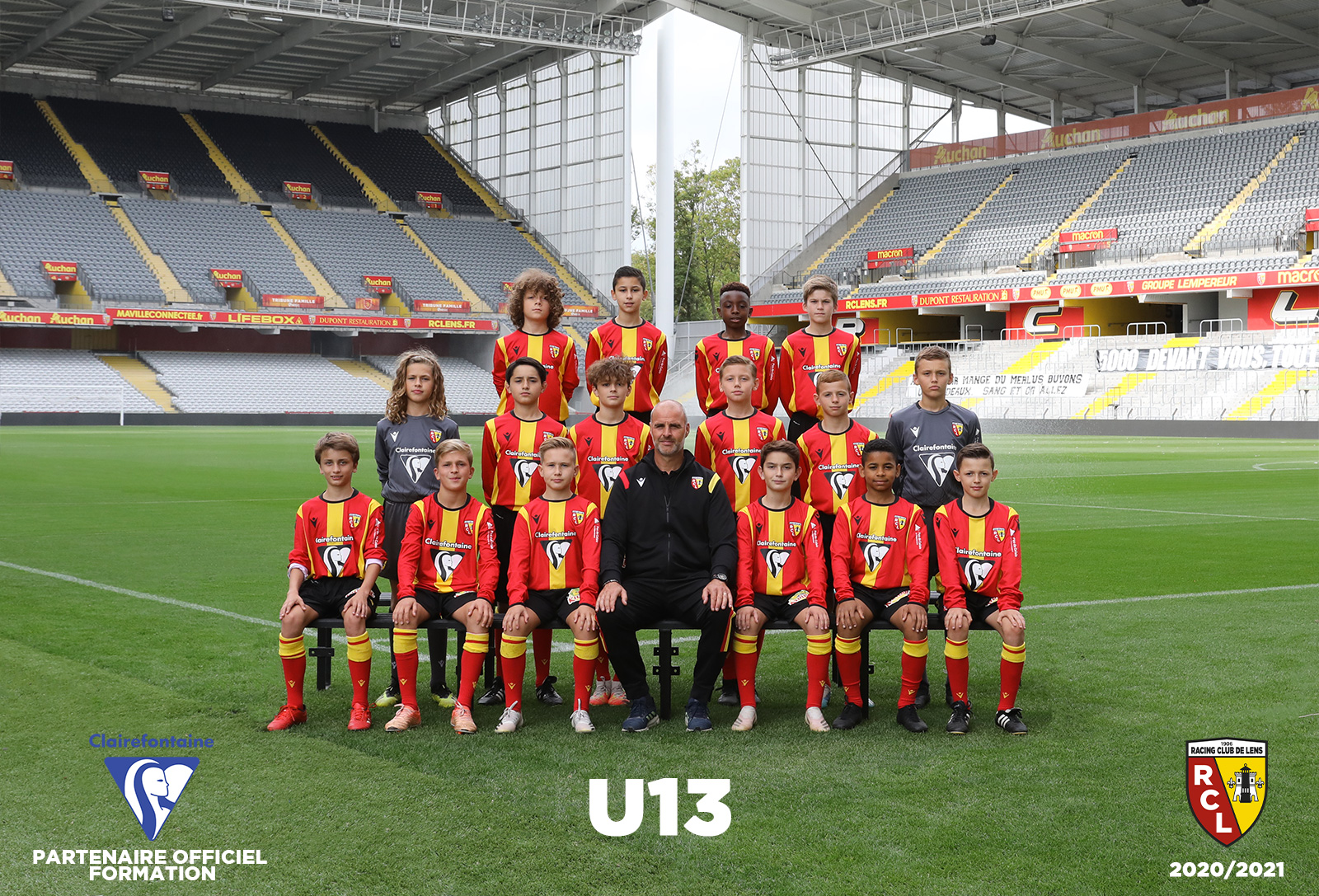 Photo officielle U13 saison 2020/2021