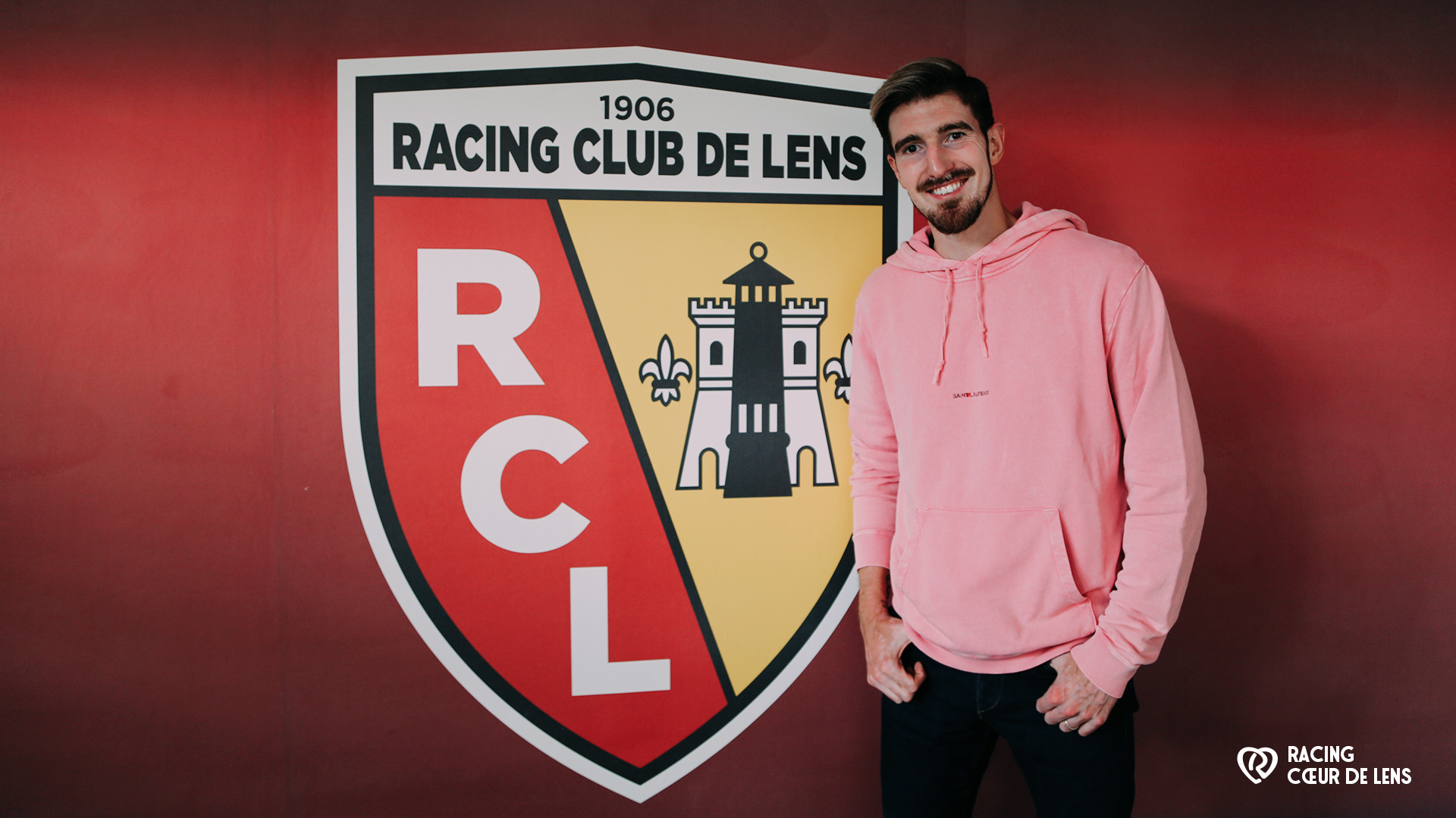 RC Lens Racing Coeur de Lens Ambassadeur Nando de Colo