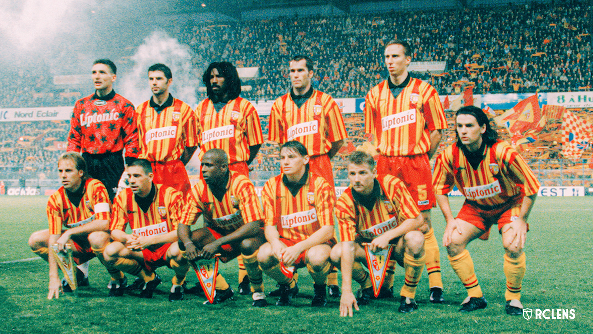 Record RC Lens 1995 (Odessa Coupe de l'UEFA)