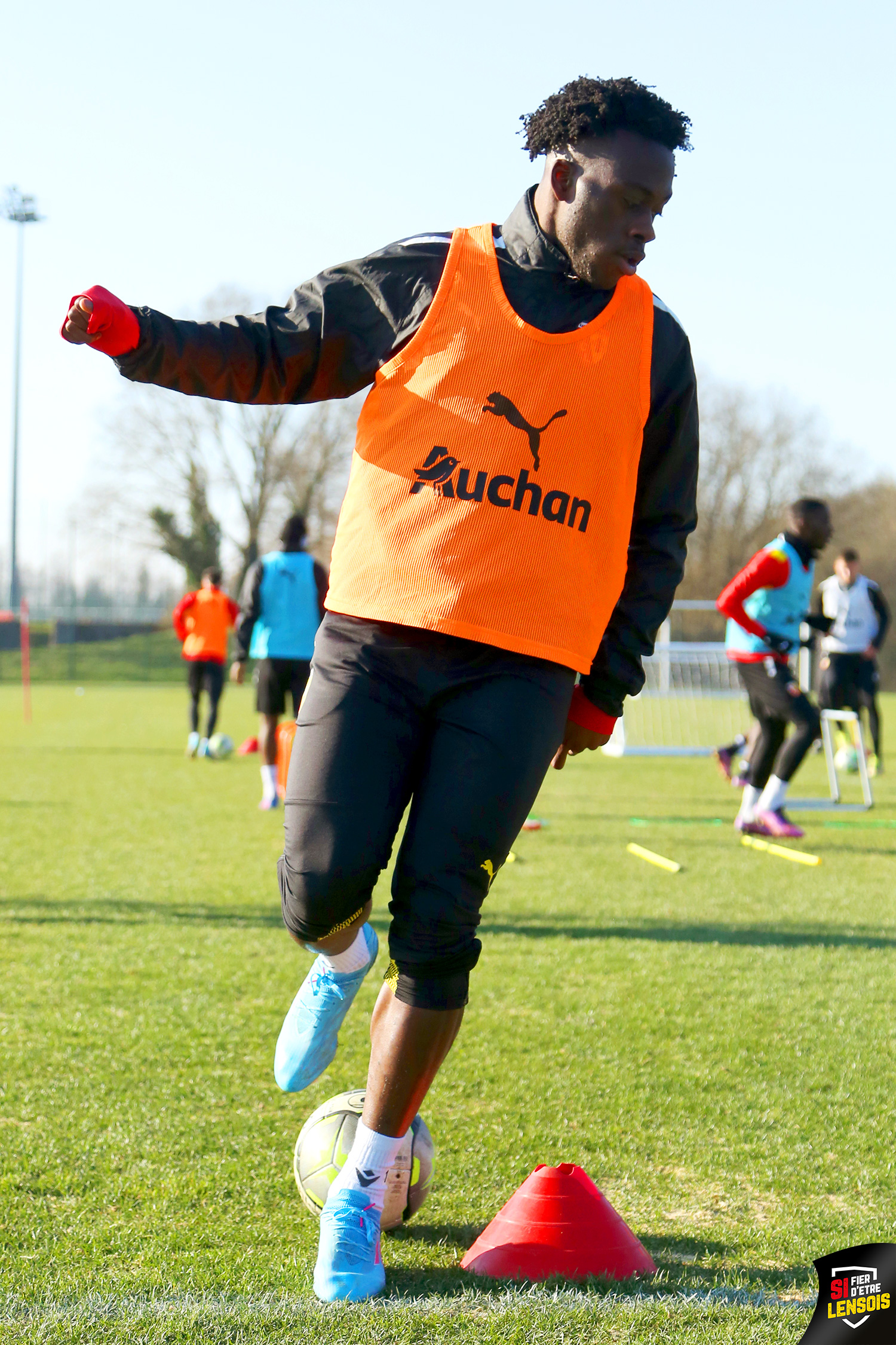 J-3 avant FC Metz-RC Lens : Arnaud Kalimuendo