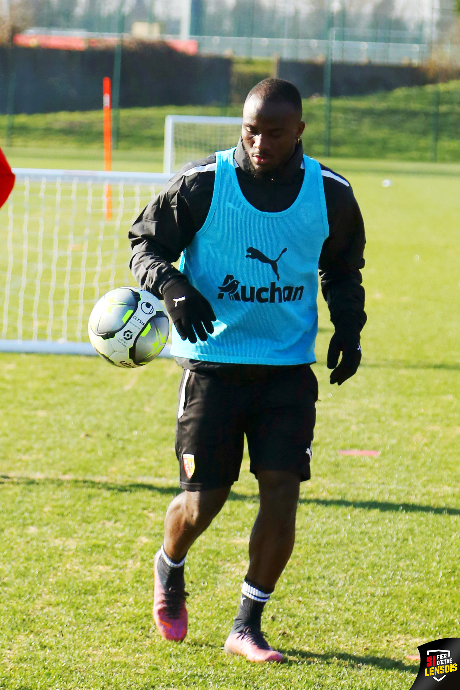 J-3 avant FC Metz-RC Lens : Ignatius Ganago