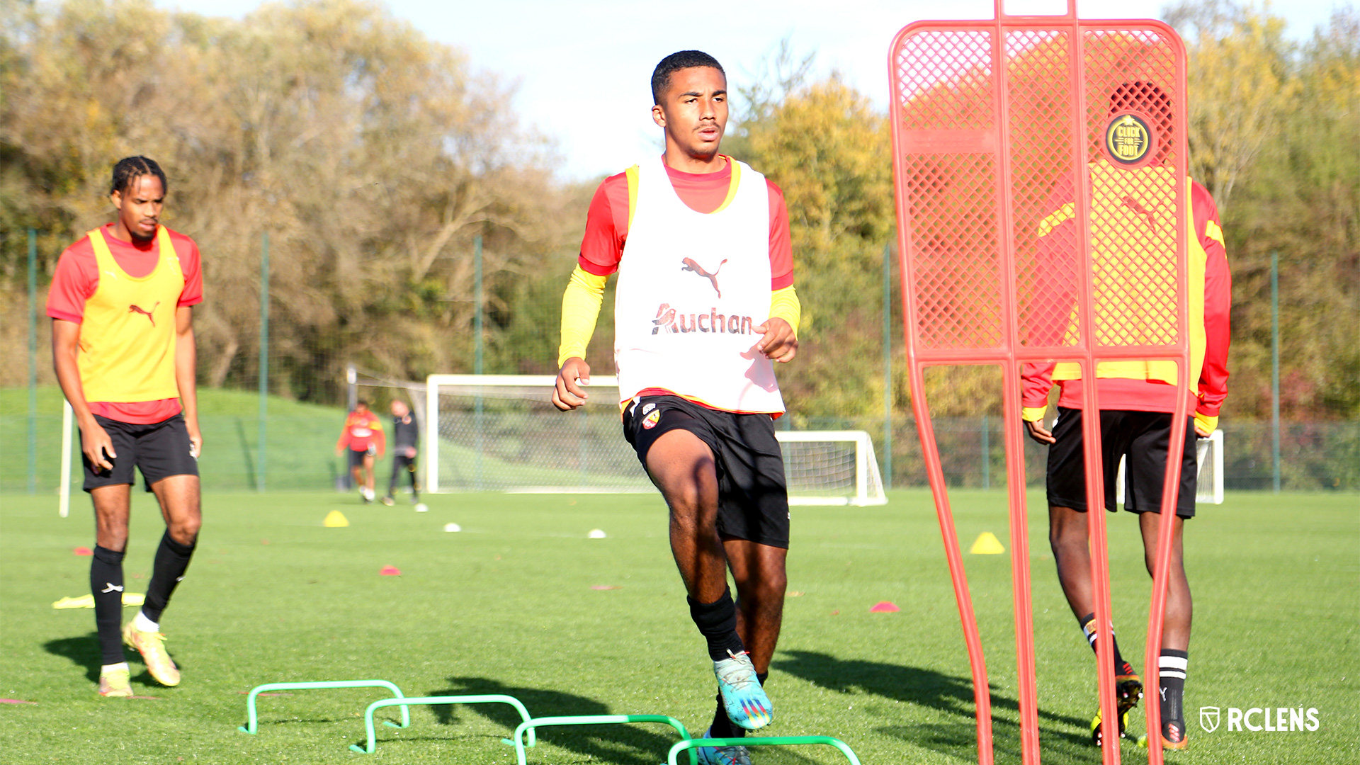 Entraînement RC Lens : Nolan Bonte