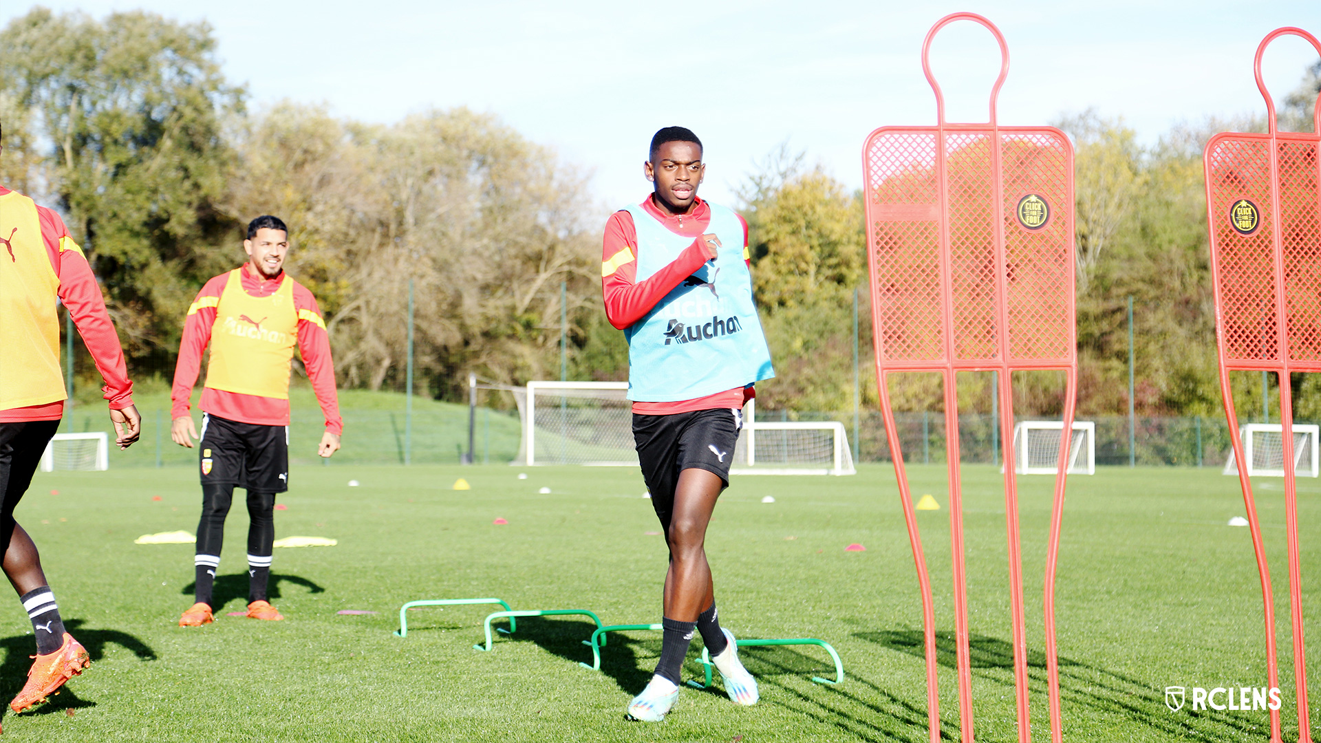 Entraînement RC Lens : David Pereira da Costa