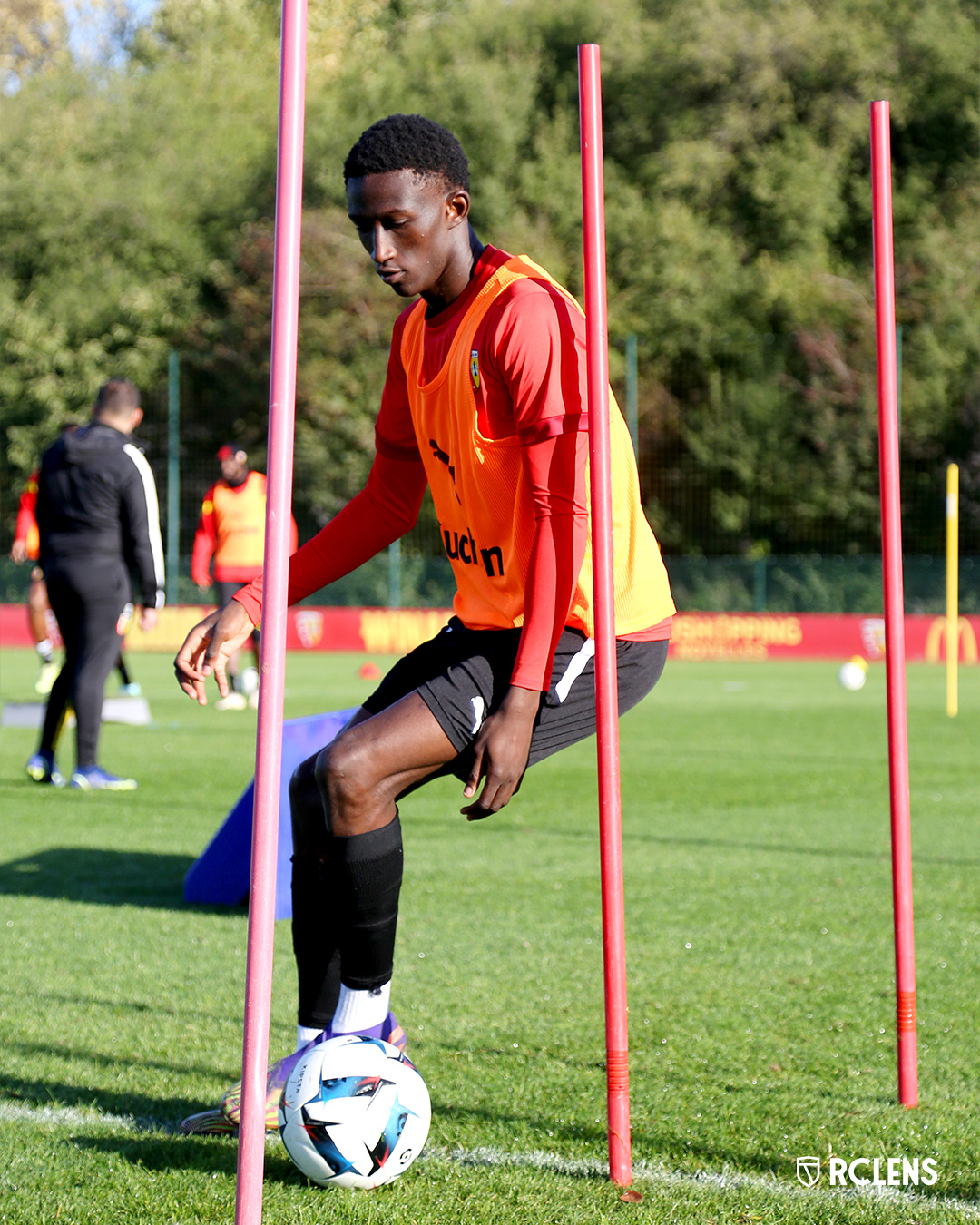 Entraînement RC Lens : Yacouba Barry