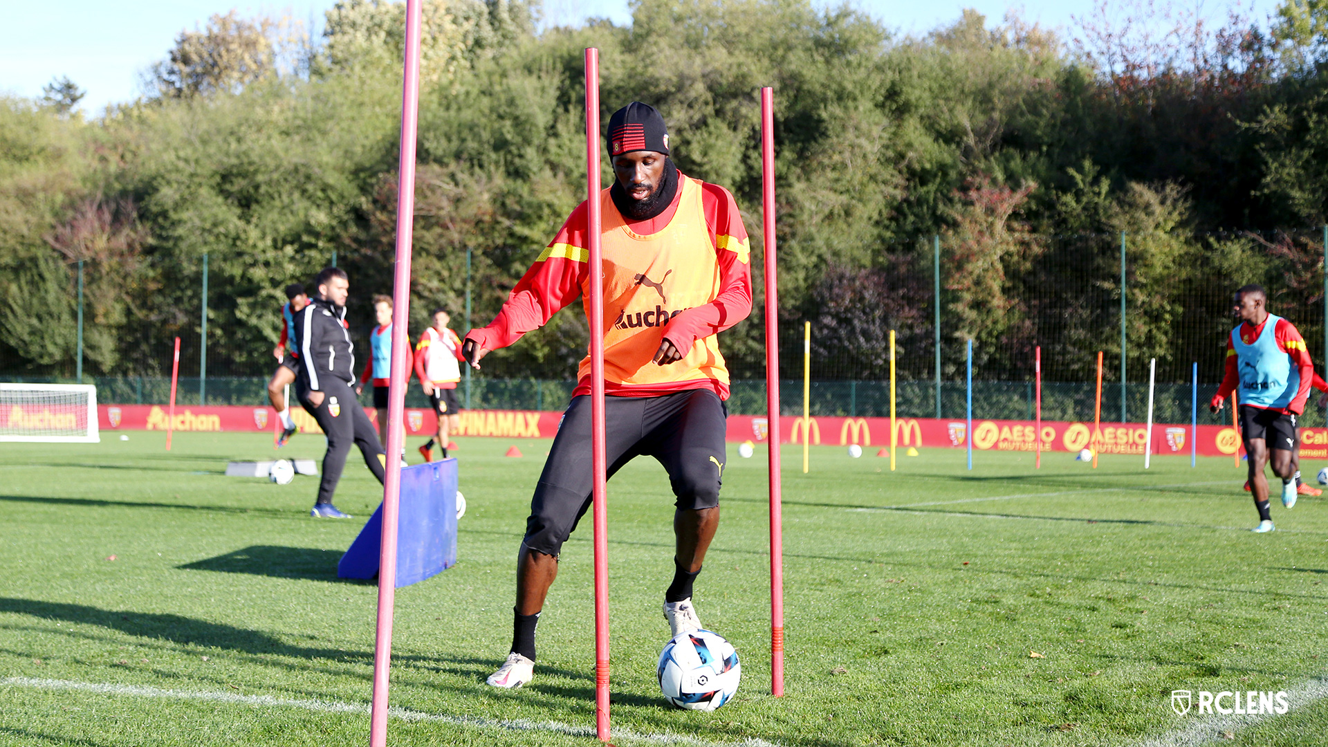 Entraînement RC Lens : Seko Fofana