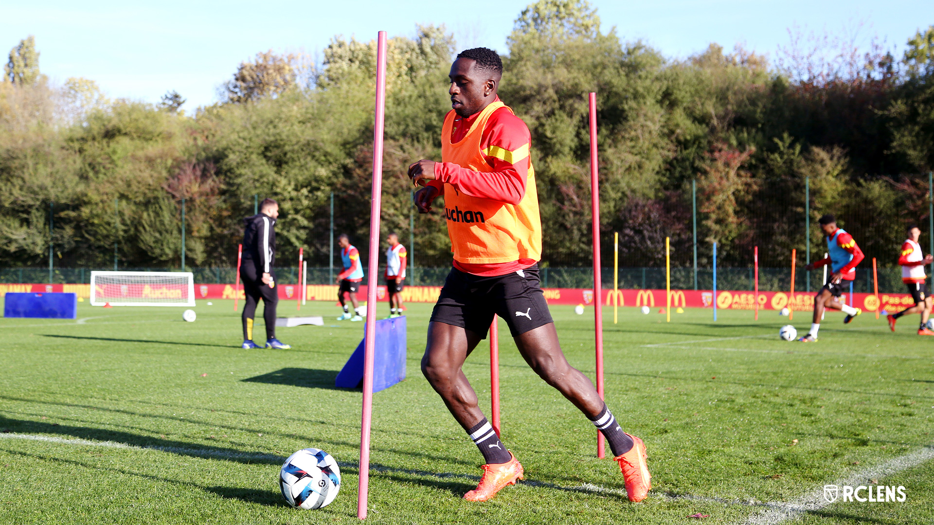 Entraînement RC Lens : Deiver Machado