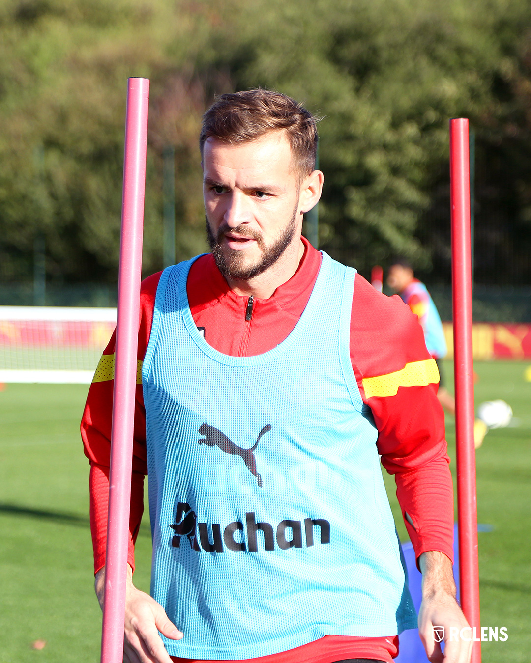 Entraînement RC Lens : Jonathan Gradit