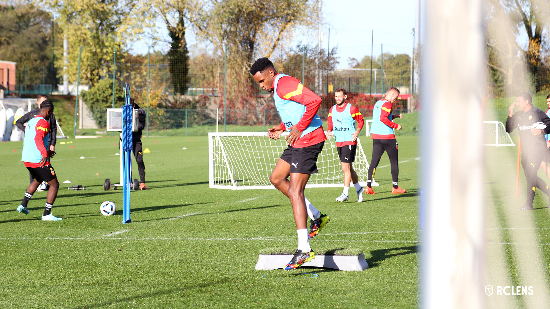 Entraînement RC Lens : Steven Fortes