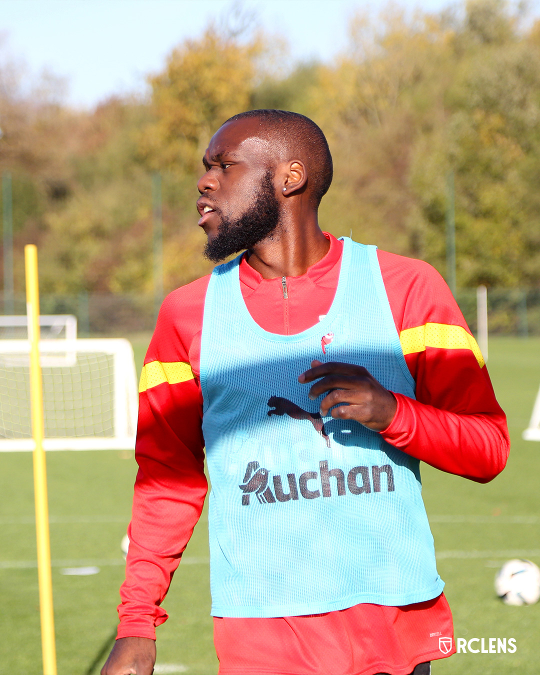 Entraînement RC Lens : Jean Onana