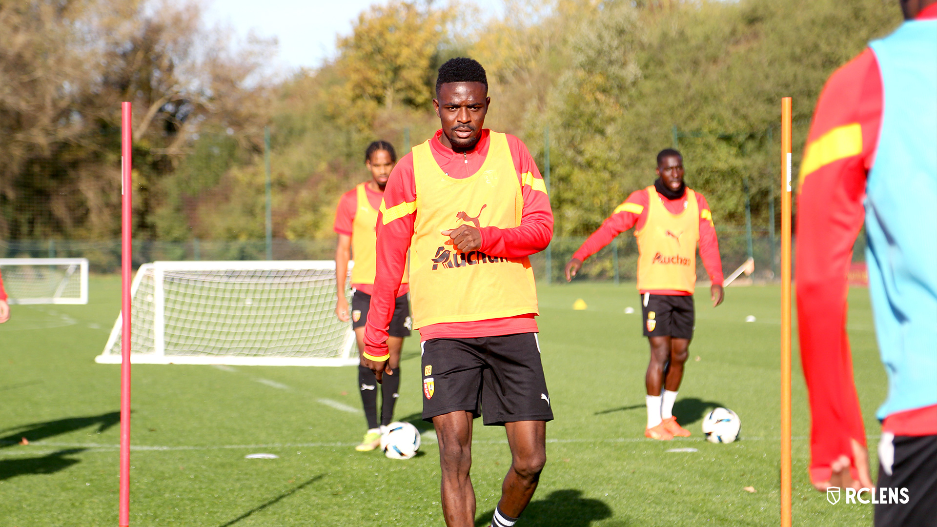 Entraînement RC Lens : Salis Abdul Samed