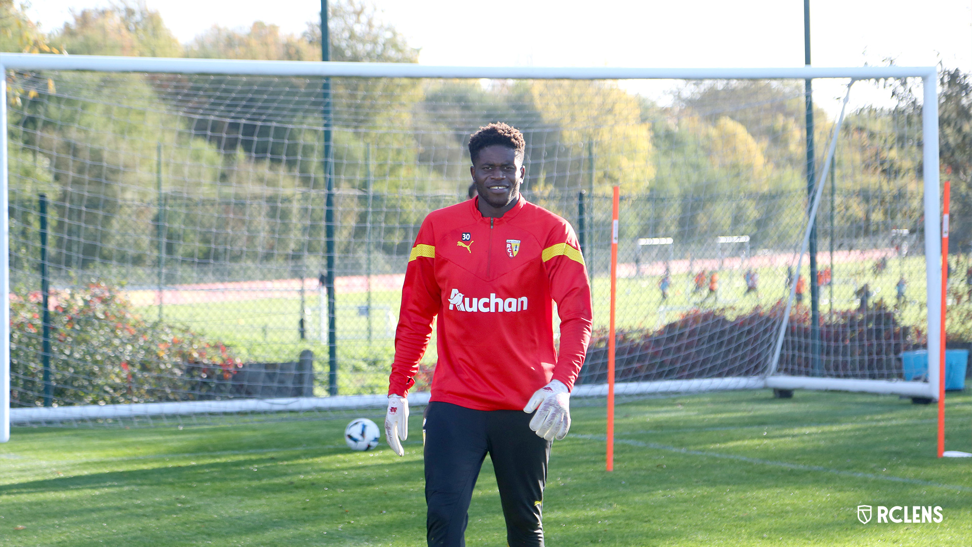 Entraînement RC Lens : Brice Samba