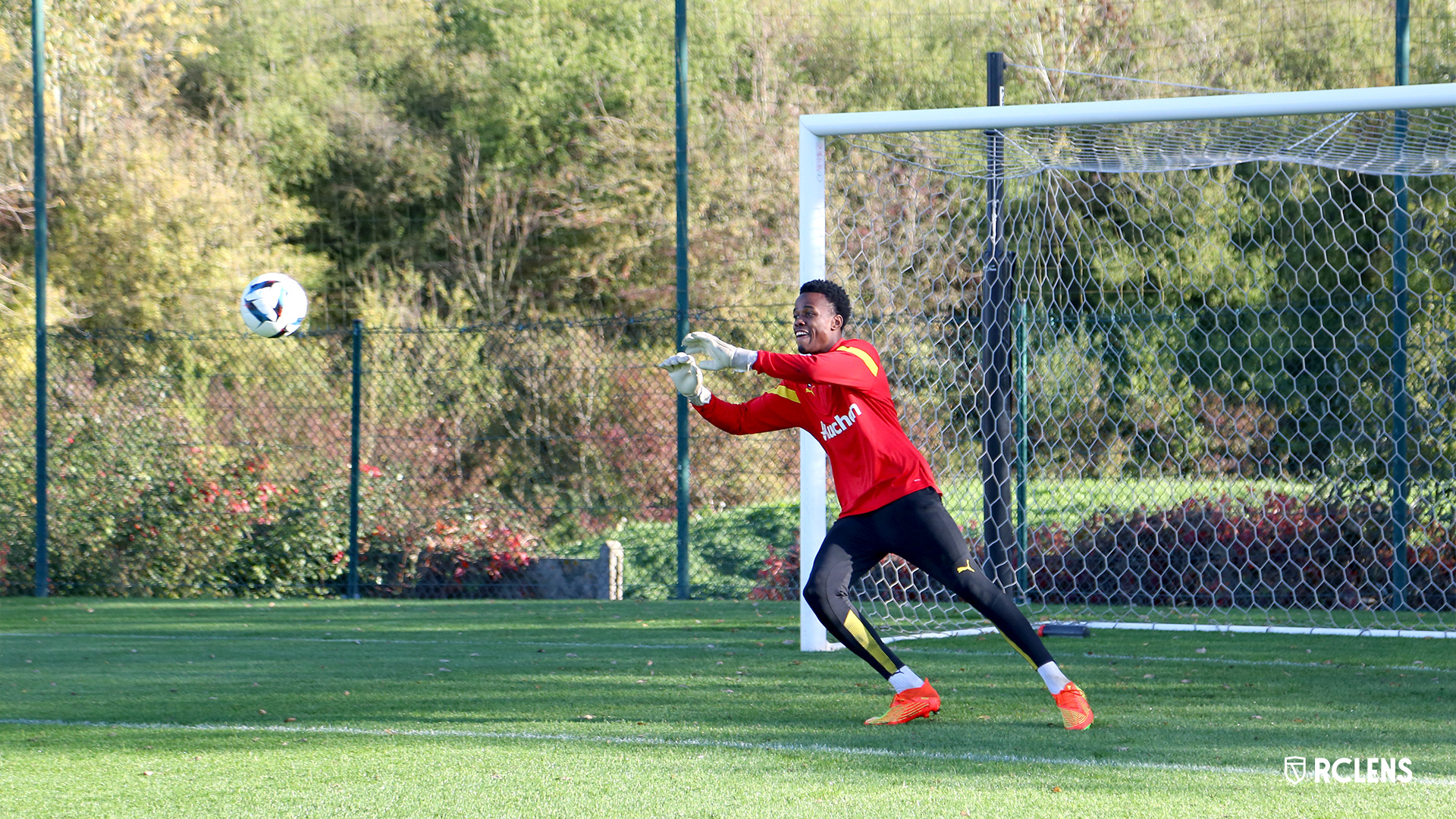 Entraînement RC Lens : Yannick Pandor