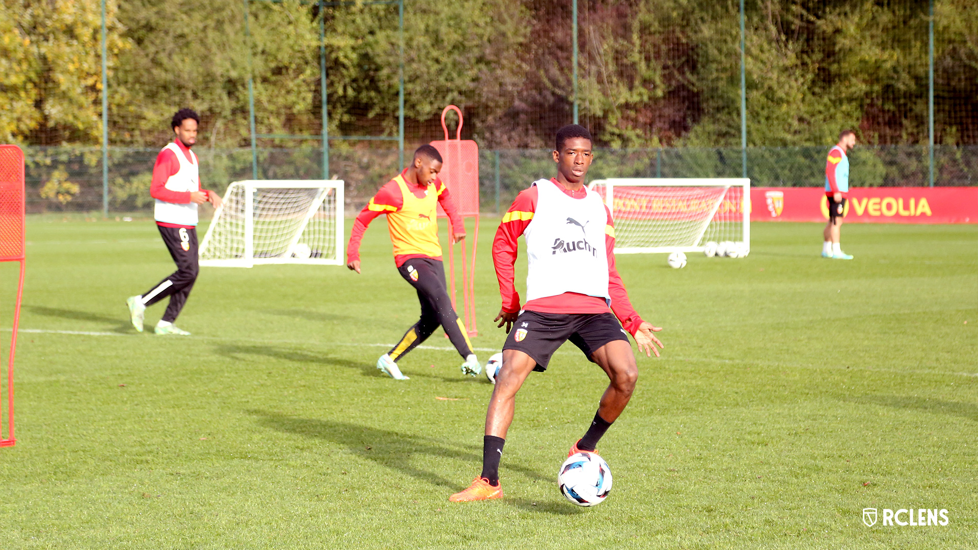 Entraînement RC Lens : Yaya Fofana