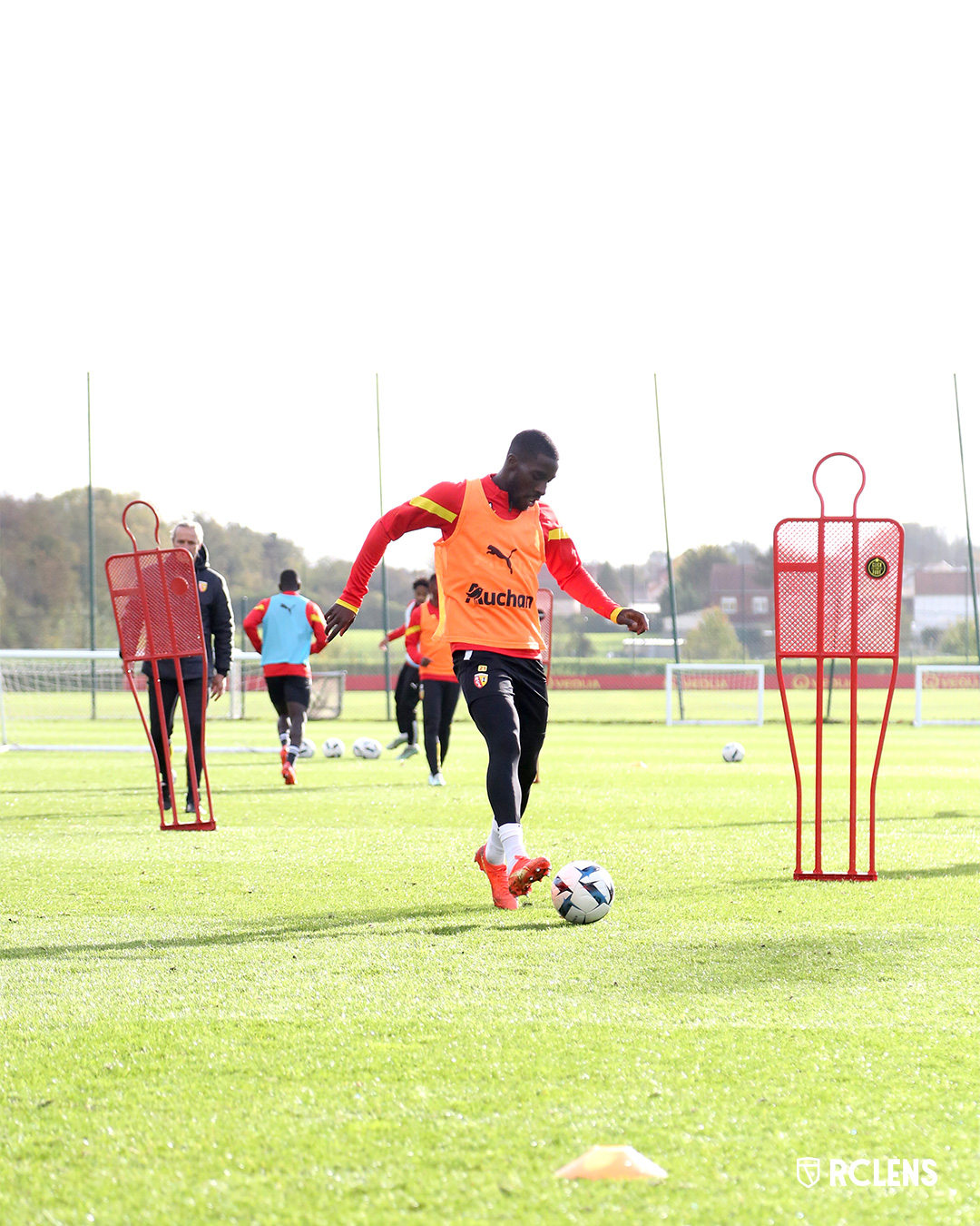 Entraînement RC Lens : Massadio Haïdara