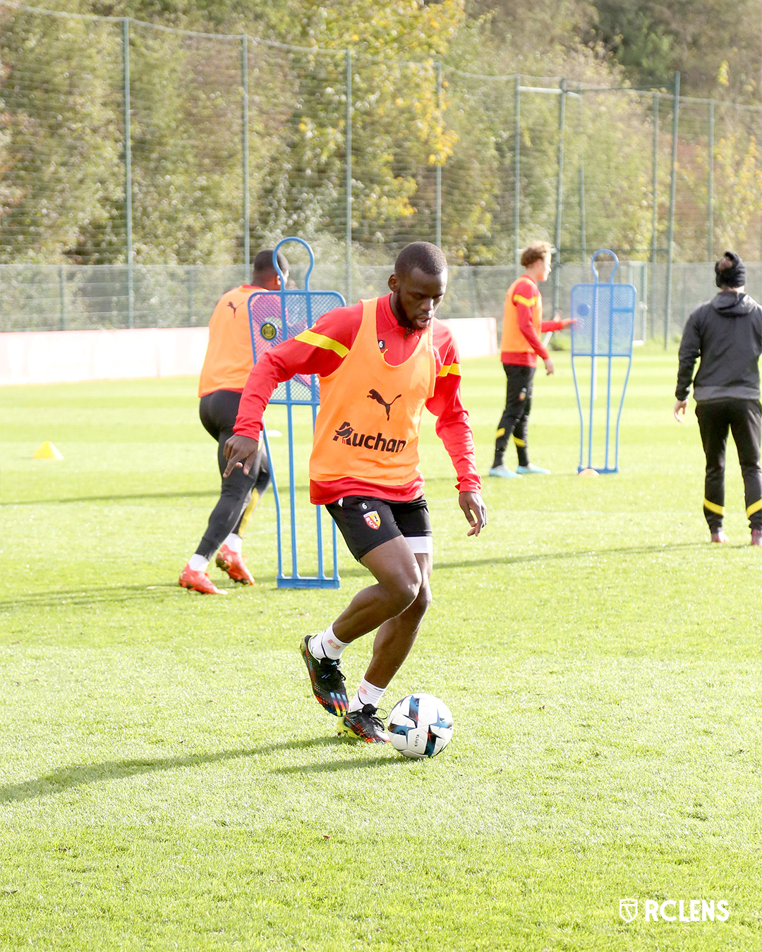 Entraînement RC Lens : Jean Onana