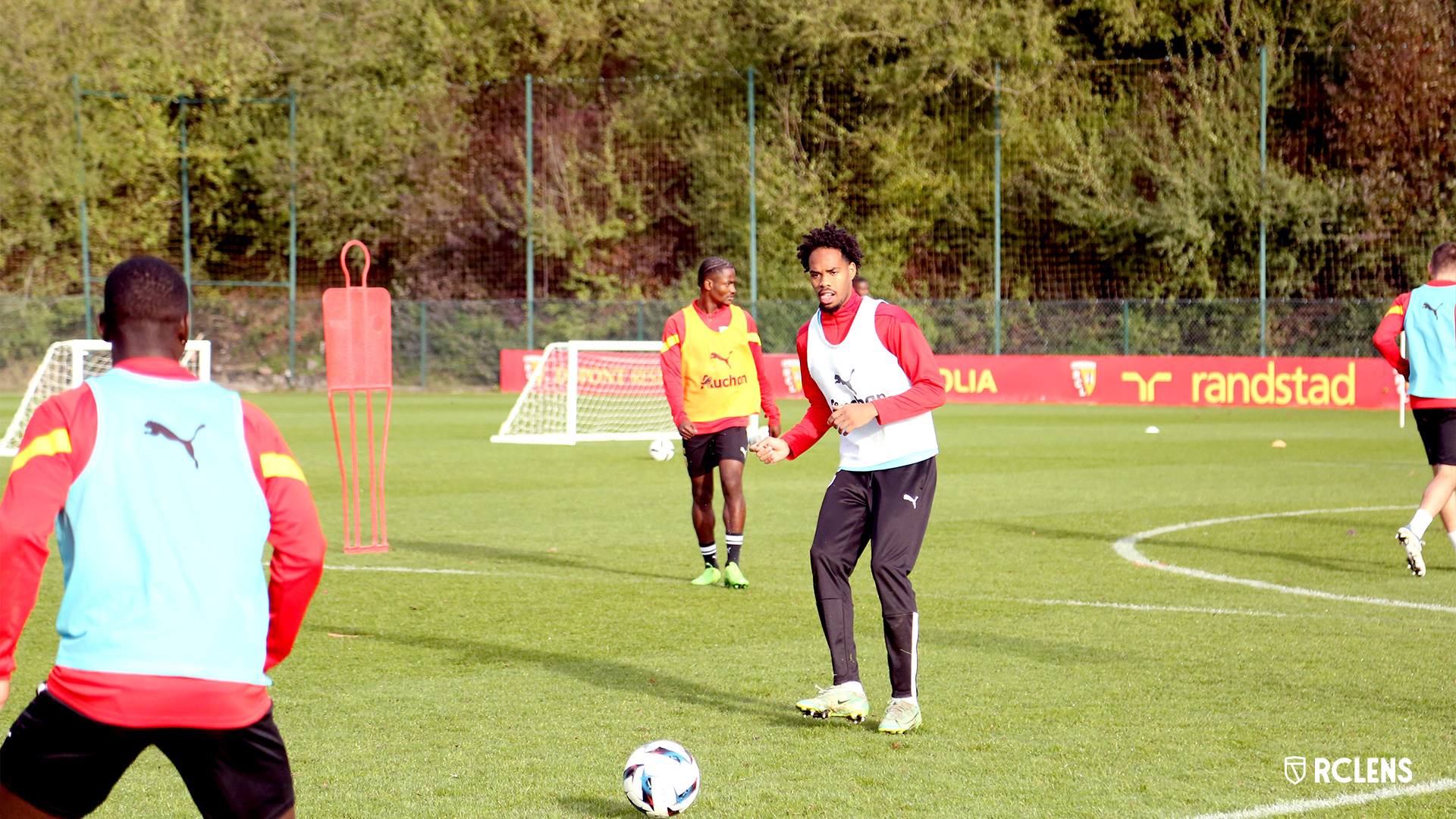 Entraînement RC Lens : Rémy Labeau Lascary