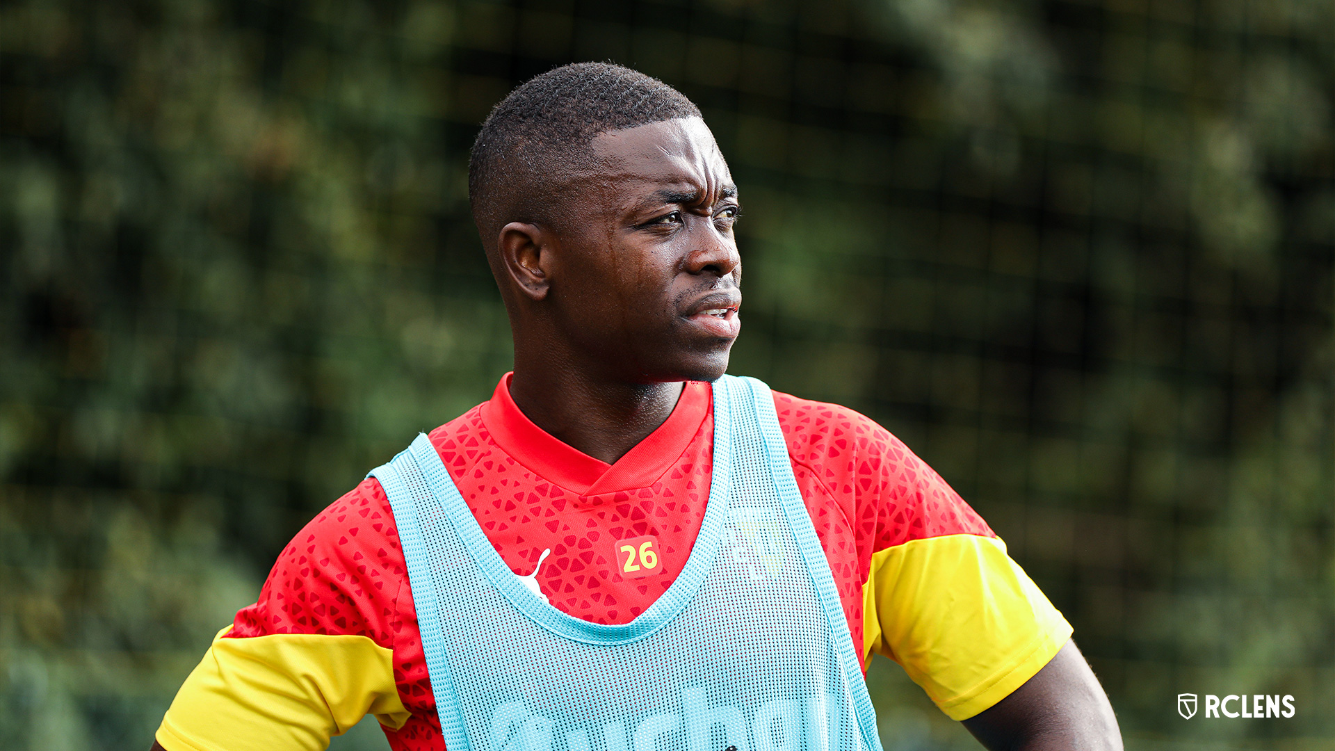 De l'intensité pour des Lensois déterminés : Nampalys Mendy