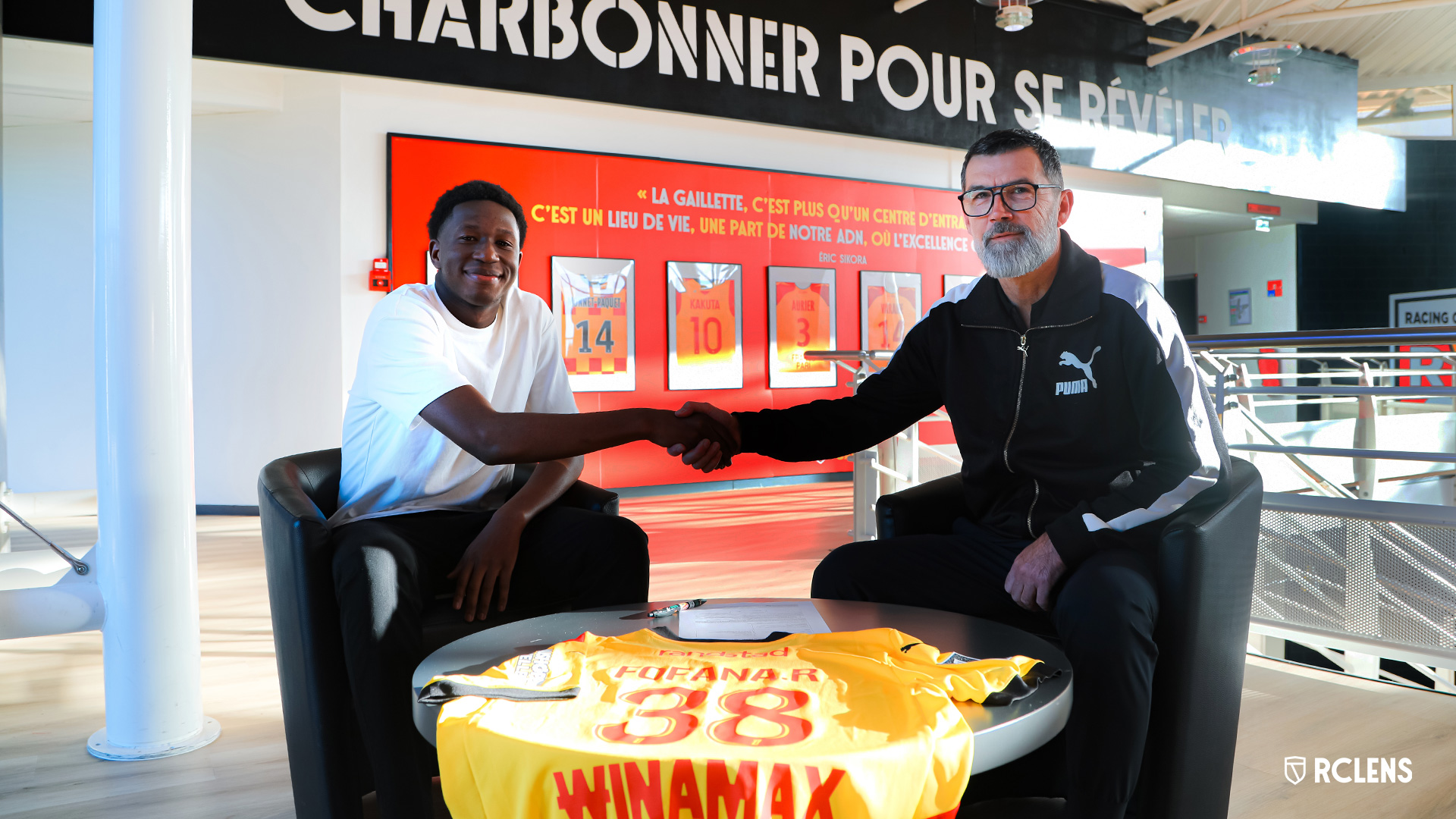 Premier contrat pro pour Rayan Fofana Made in Gaillette RCLens