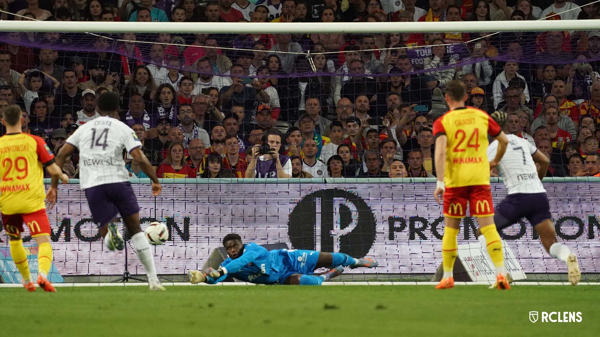 Toulouse FC-RC Lens (0-1) : au forceps