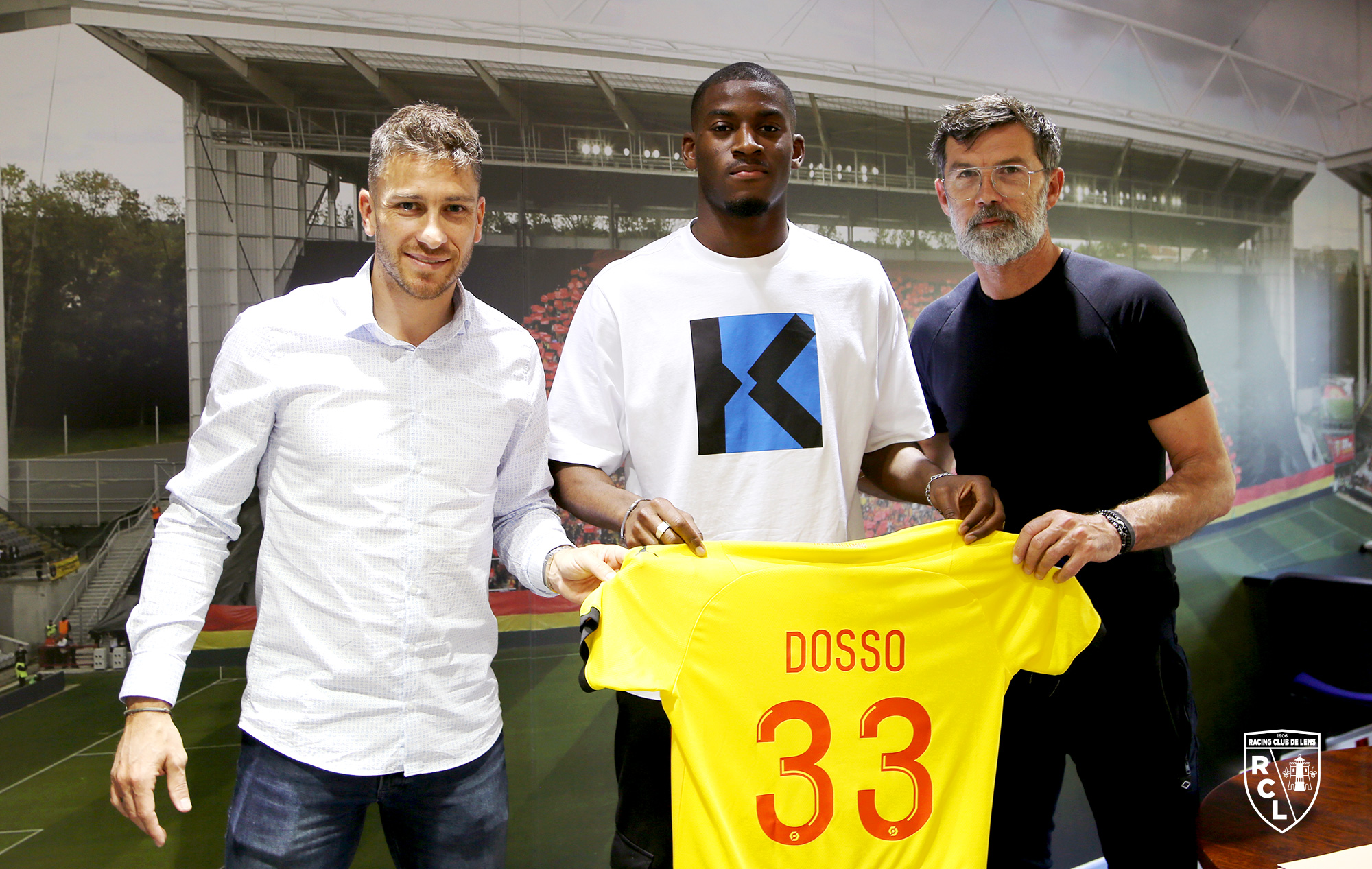 Mouhamed Dosso, nouveau milieu défensif Pro 2 RC Lens