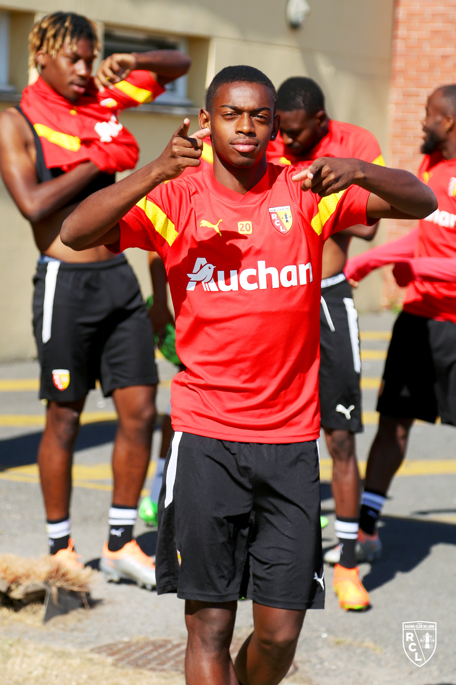 Entraînement RC Lens : David Pereira da Costa