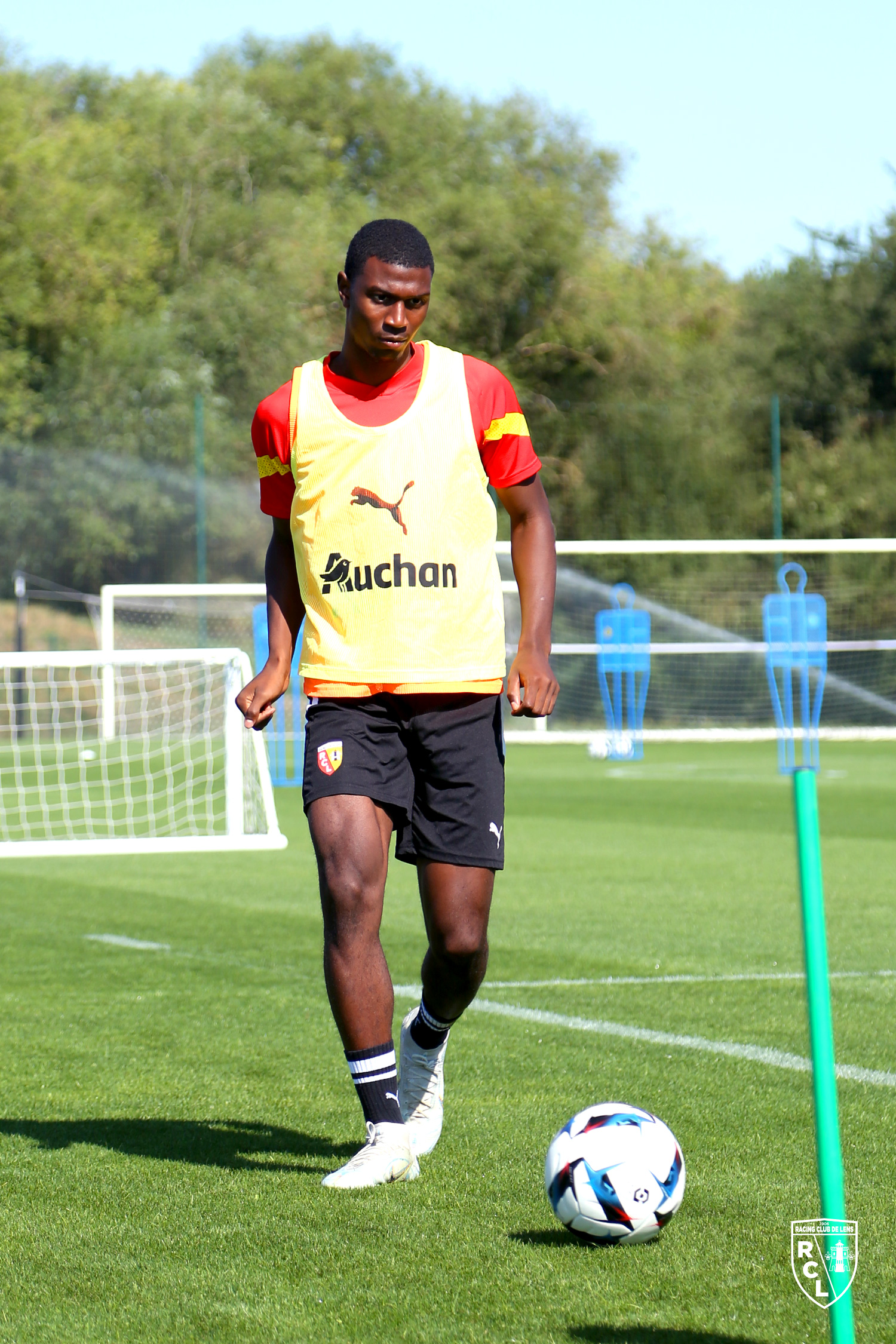 Entraînement RC Lens : Ibrahima Baldé