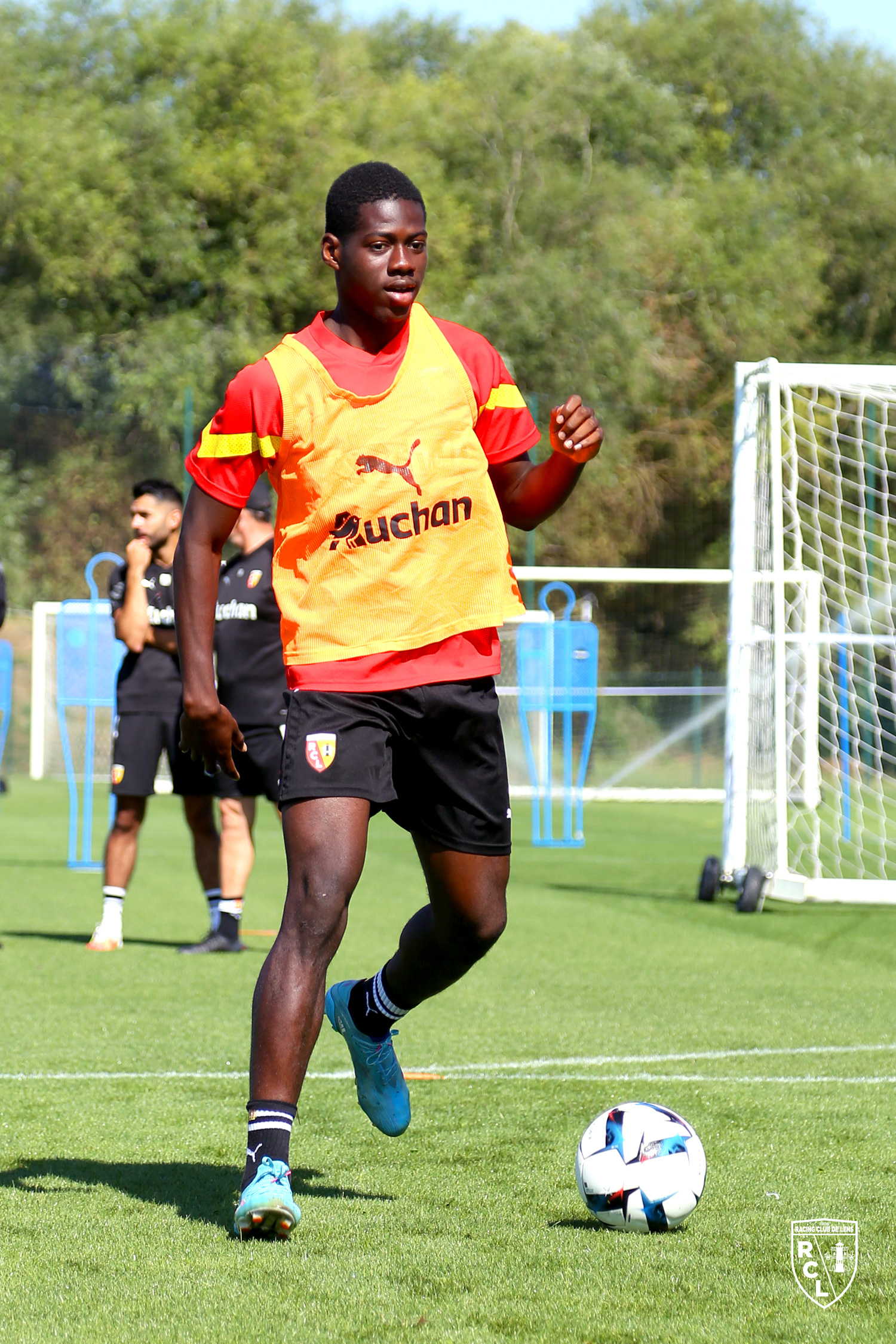 Entraînement RC Lens : Mamadou Camara