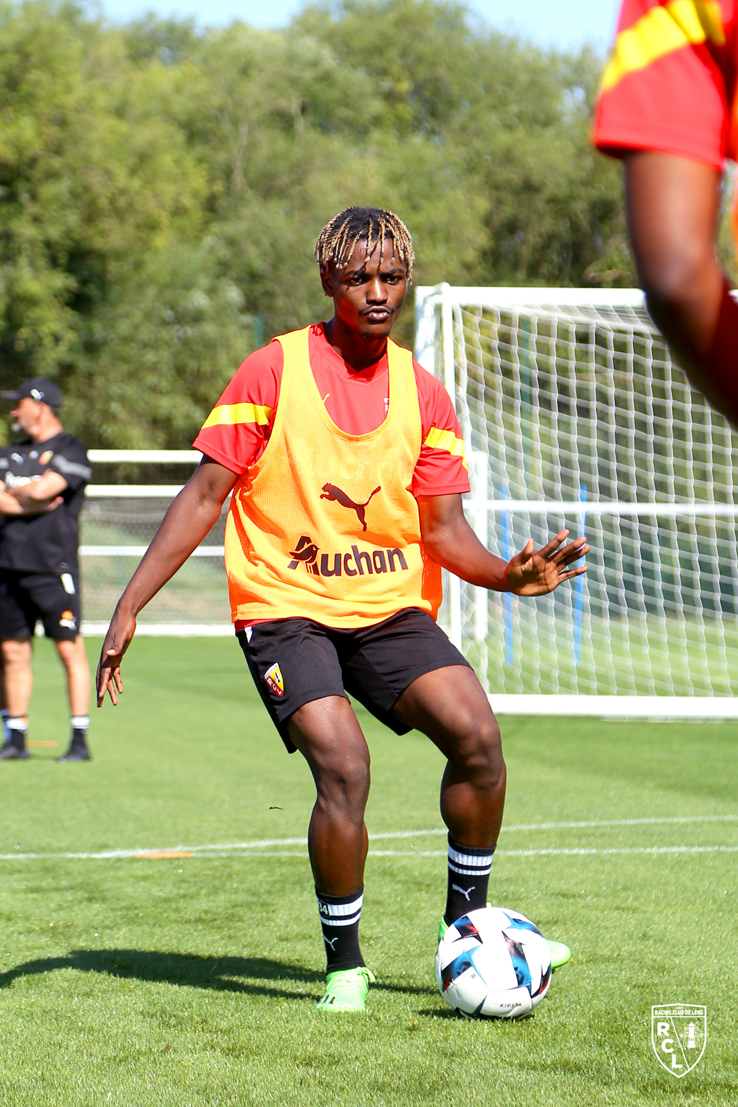 Entraînement RC Lens : Ismaël Boura