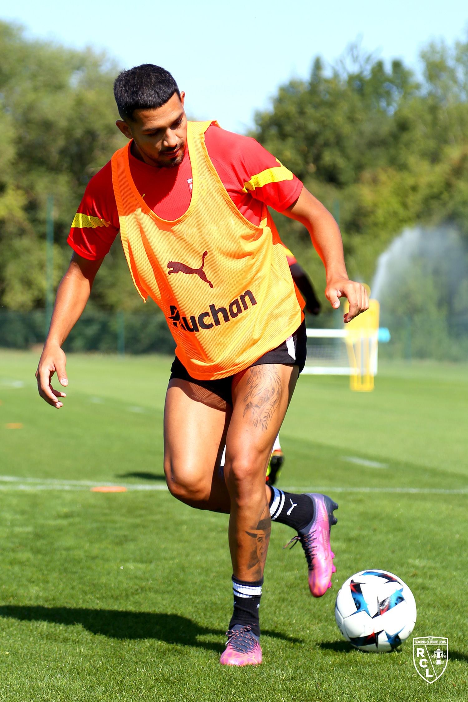 Entraînement RC Lens : Facundo Medina