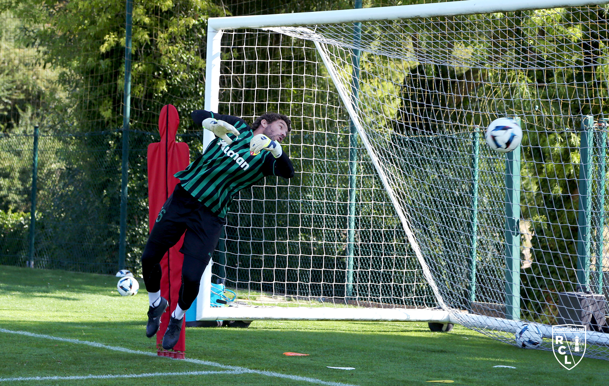 Entraînement RC Lens : Jean-Louis Leca