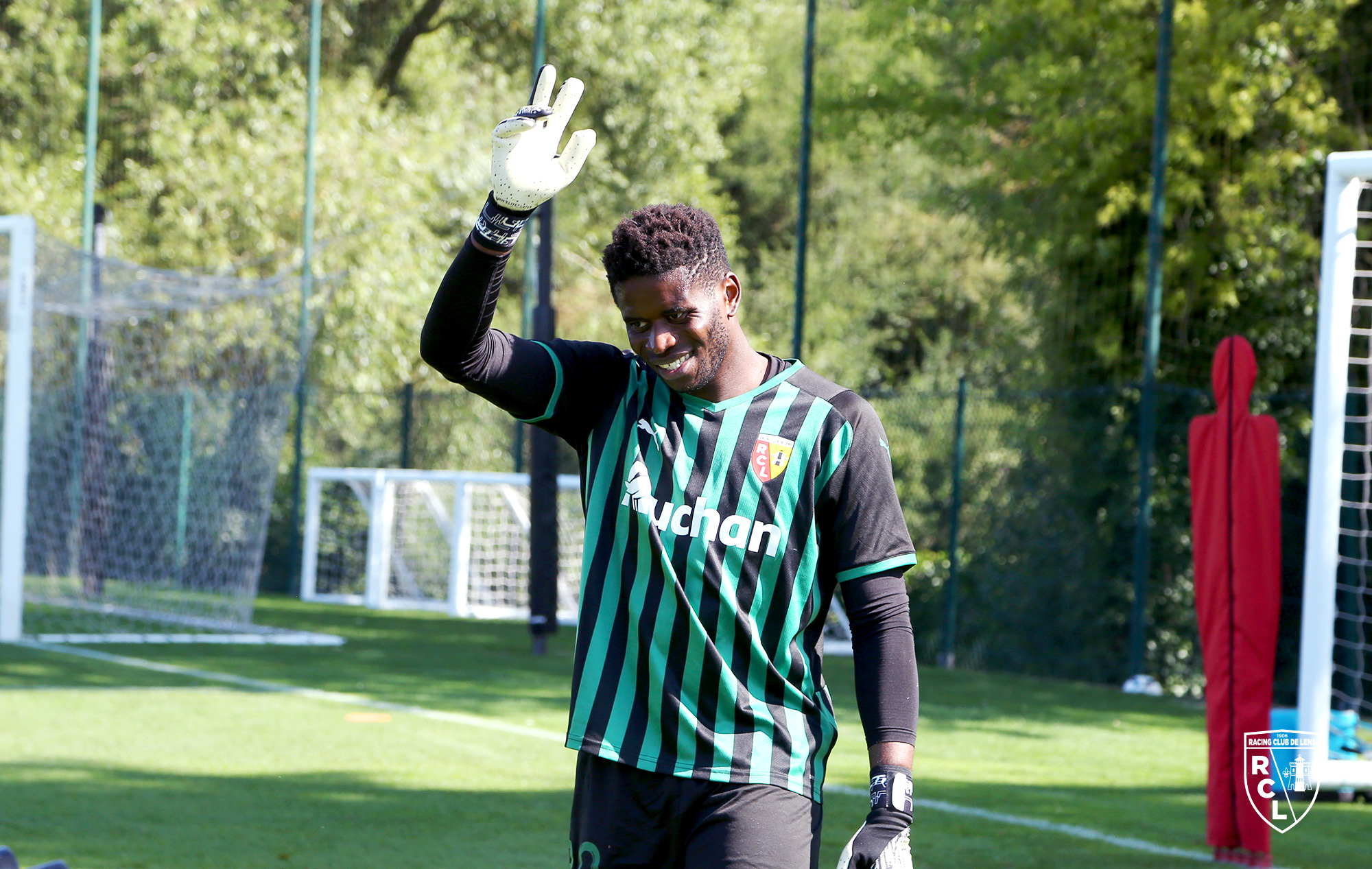 Entraînement RC Lens : Brice Samba