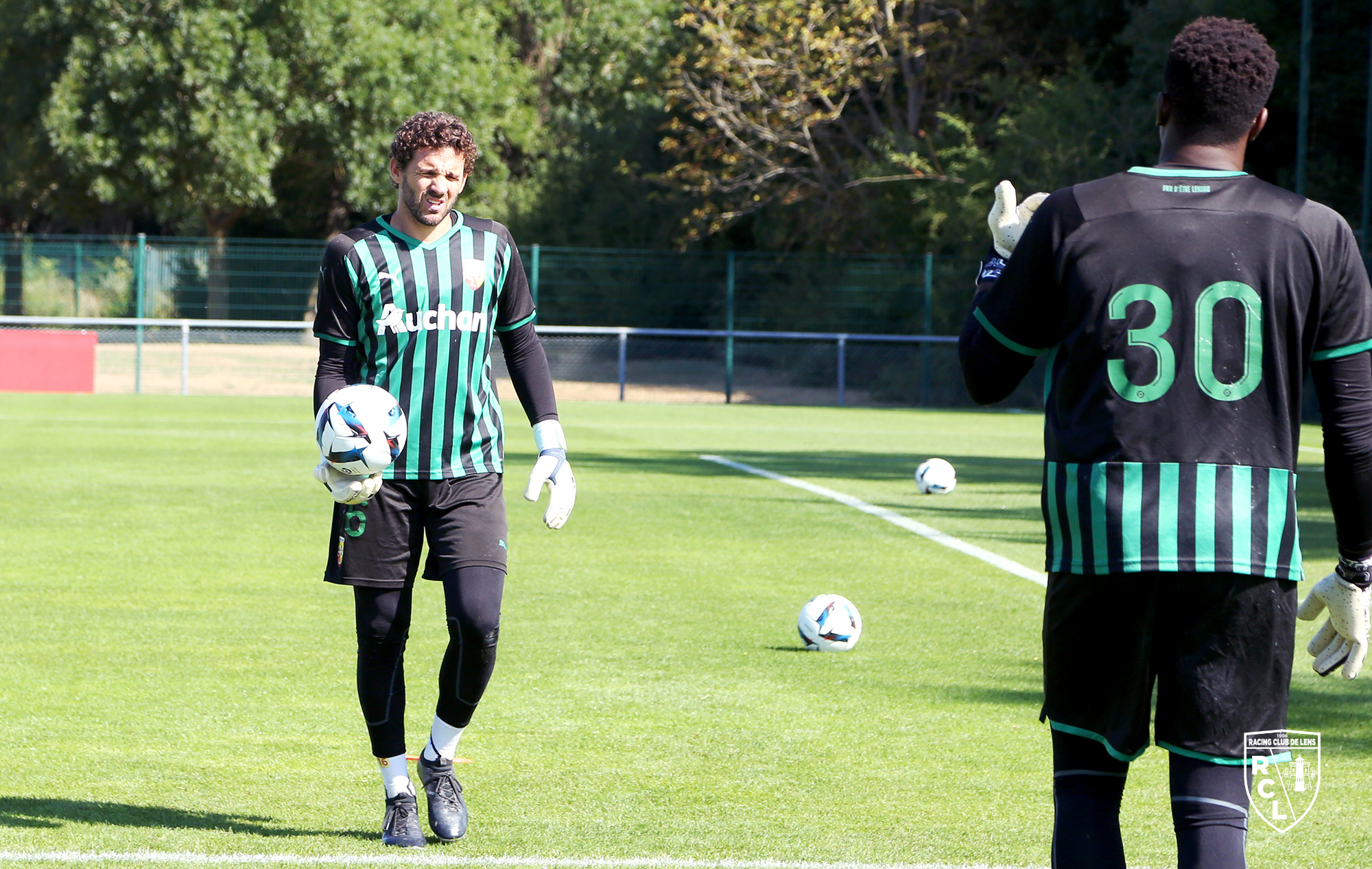 Entraînement RC Lens : Jean-Louis Leca